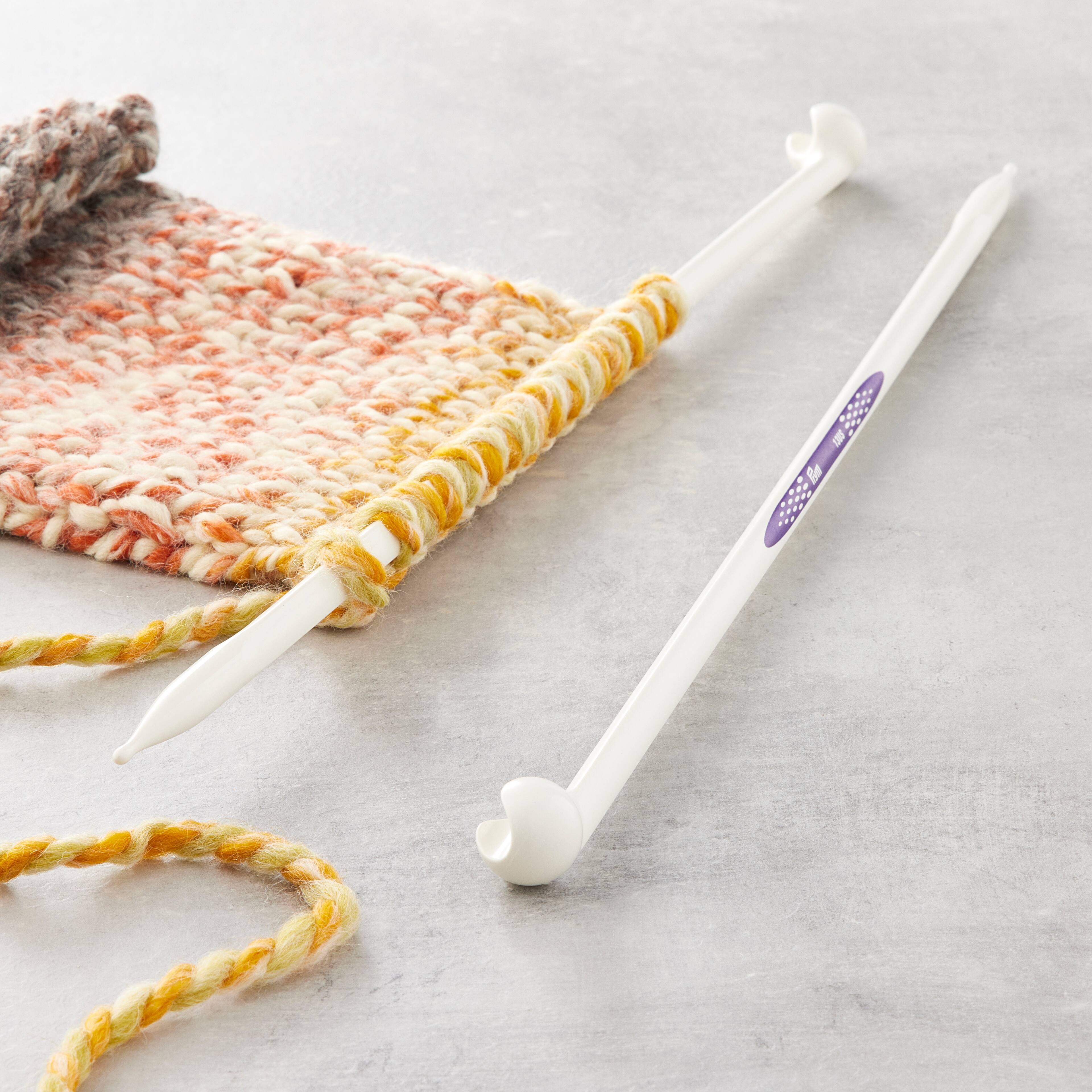 Aiguilles à tricoter ergonomiques à pointe simple Prym