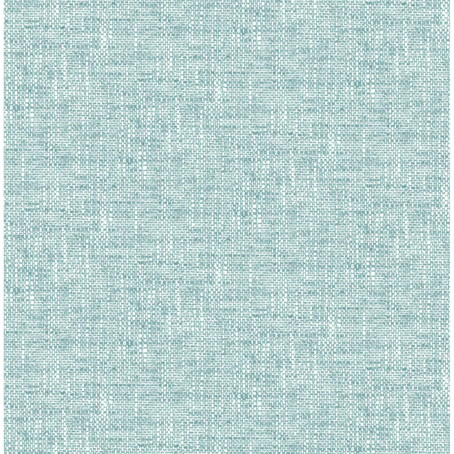 NuWallpaper Aqua Poplin Texture Peel & Stick Wallpaper | Michaels