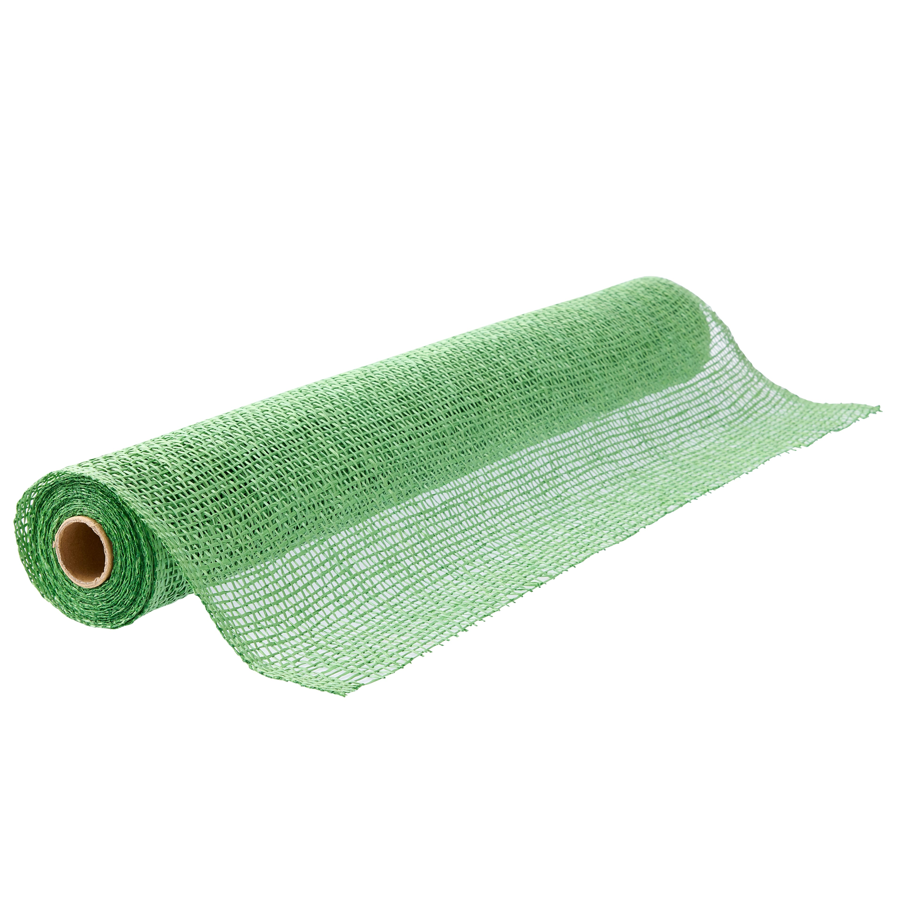21" x 5yd. Green Poly Burlap Mesh by Celebrate It™