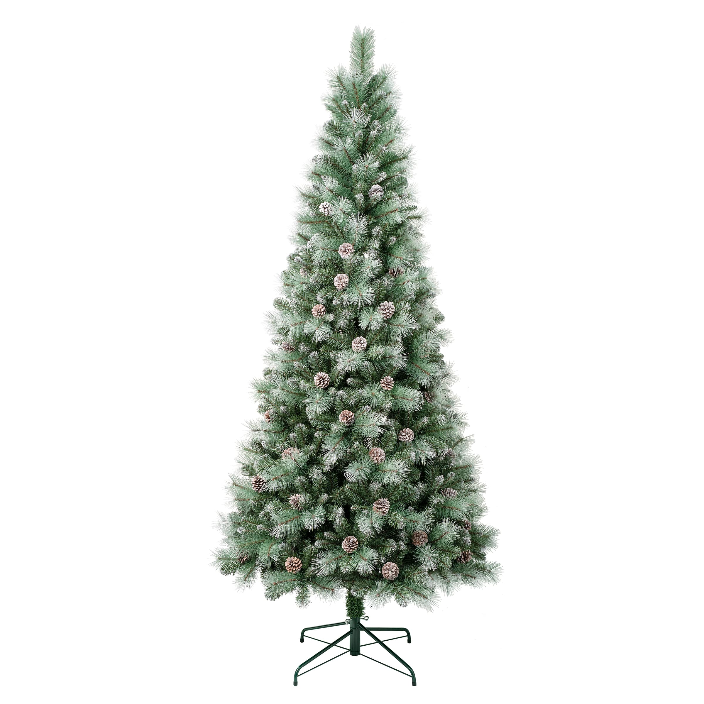 7.5ft. Unlit Perry Hard Needle Artificial Christmas Tree