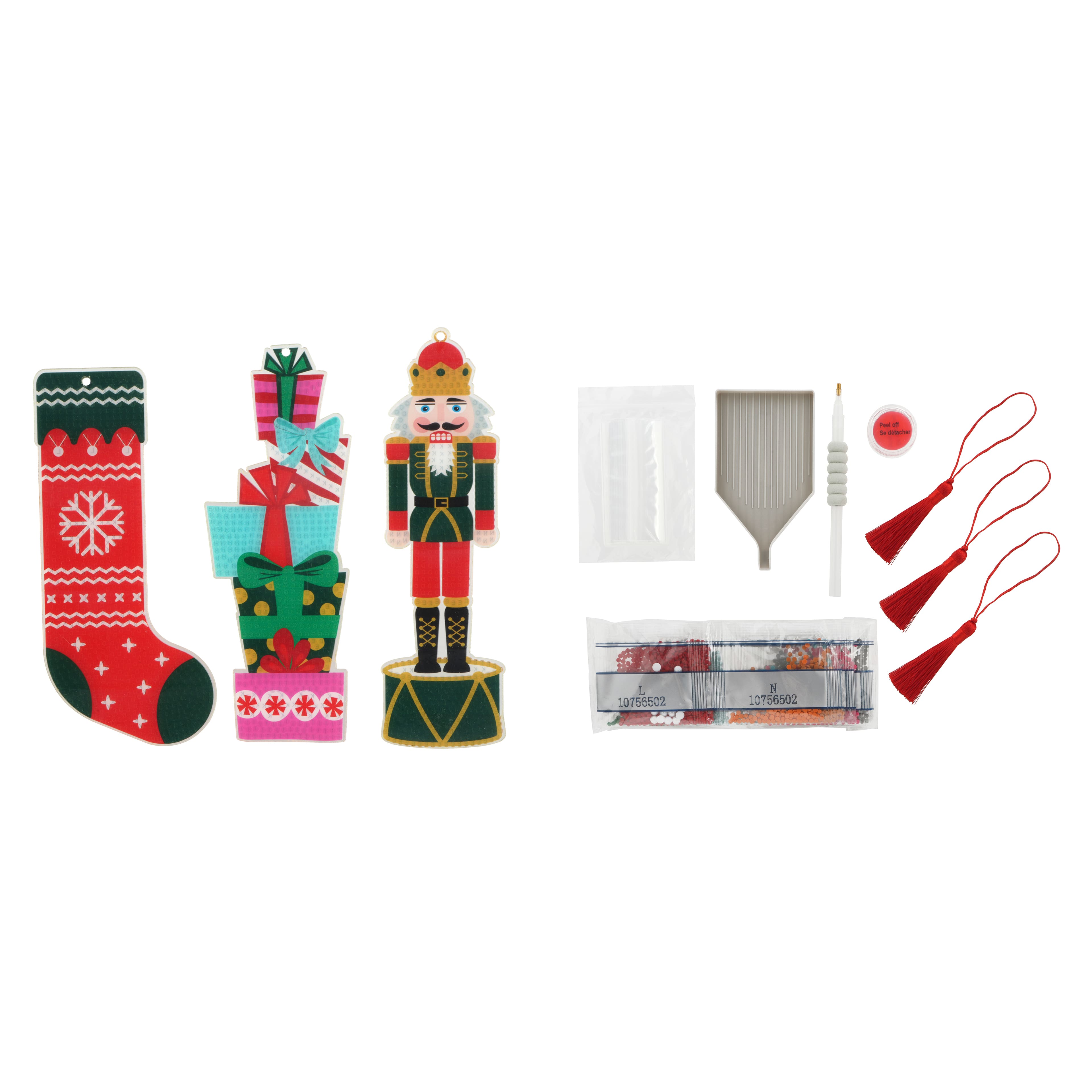 Christmas Nutcracker Diamond Art Bookmark Kit by Make Market&#xAE;