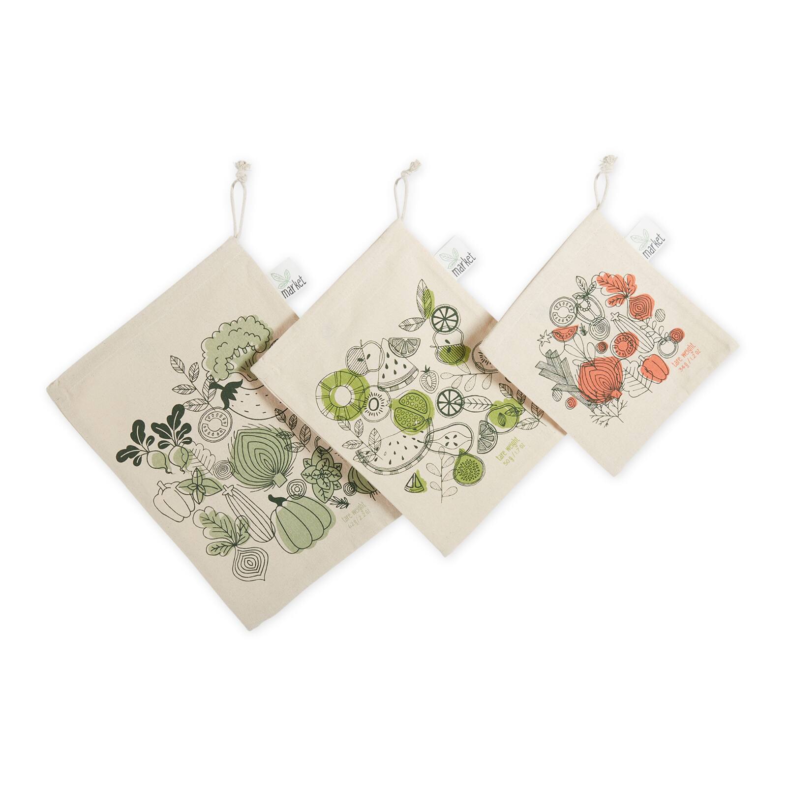 Market Produce Bags Set