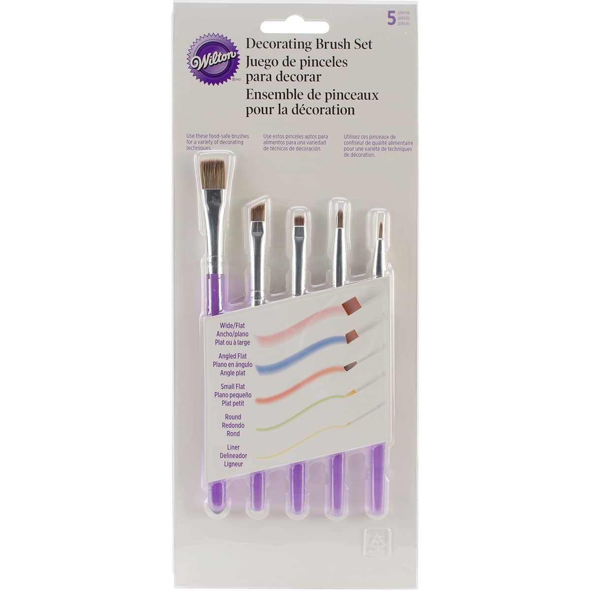 Wilton® Decorating Brush Set