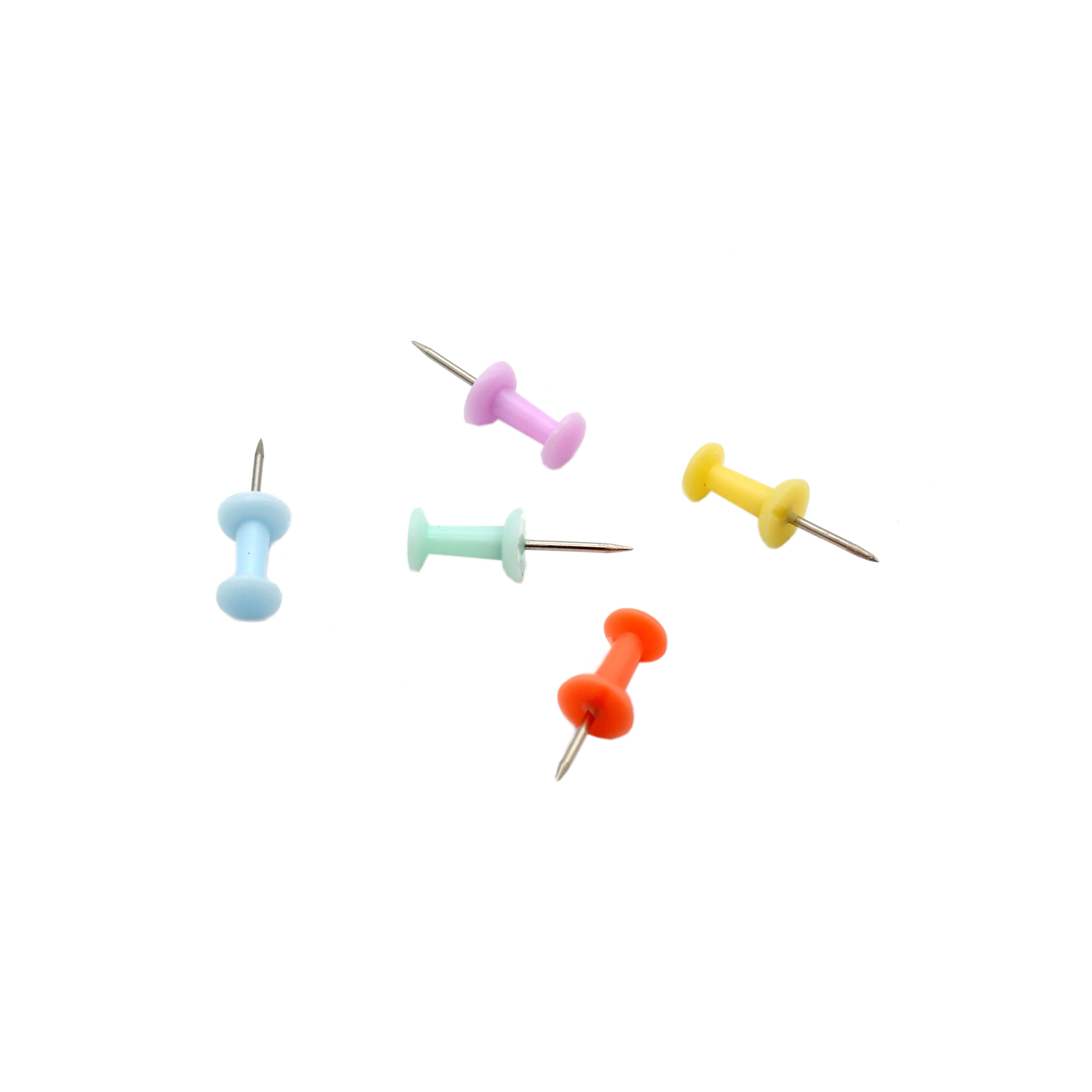 Matte Pastel Push Pins, 100ct. by B2C&#x2122;