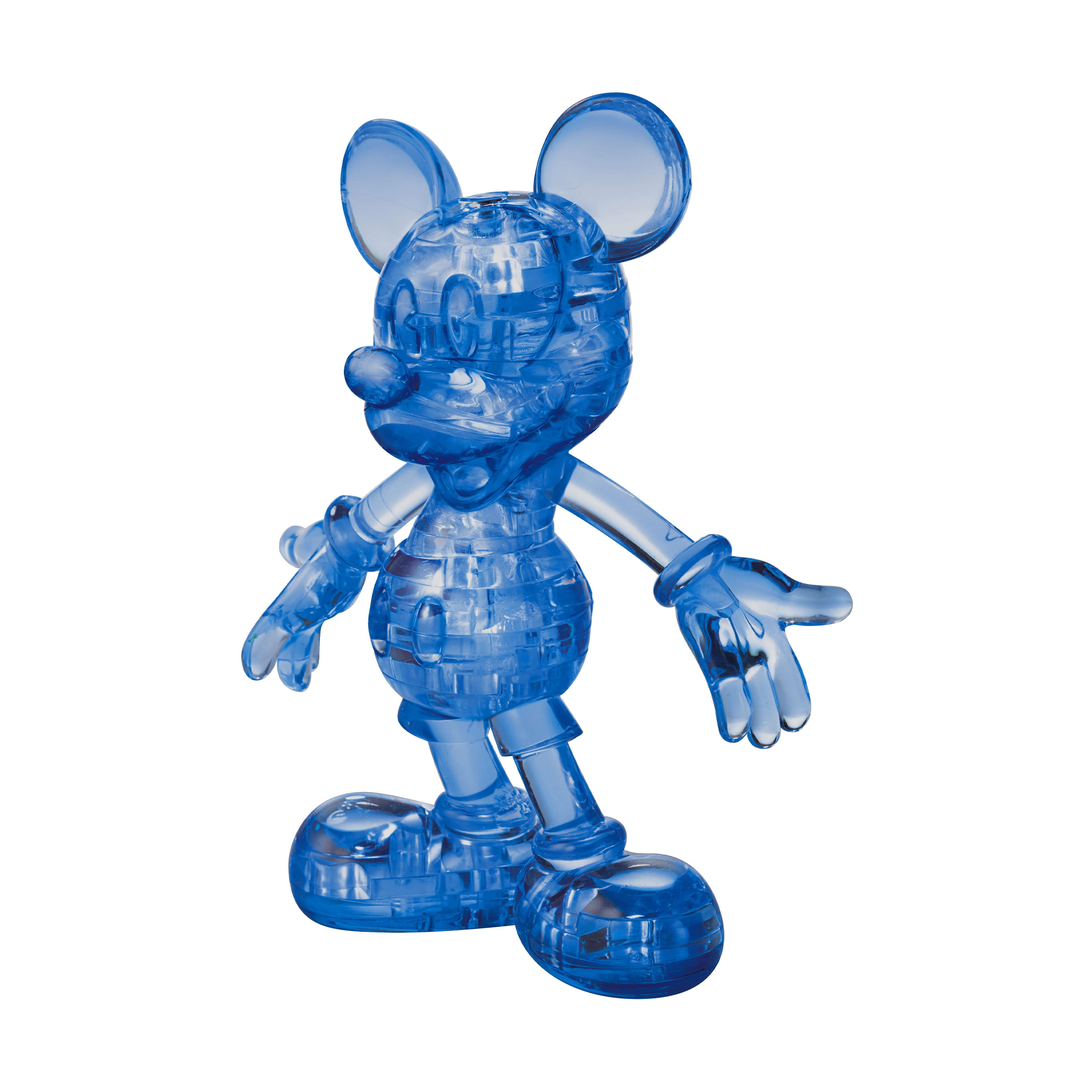 3D Crystal Puzzle - Disney Mickey Mouse (Dark Blue): 37 Pcs