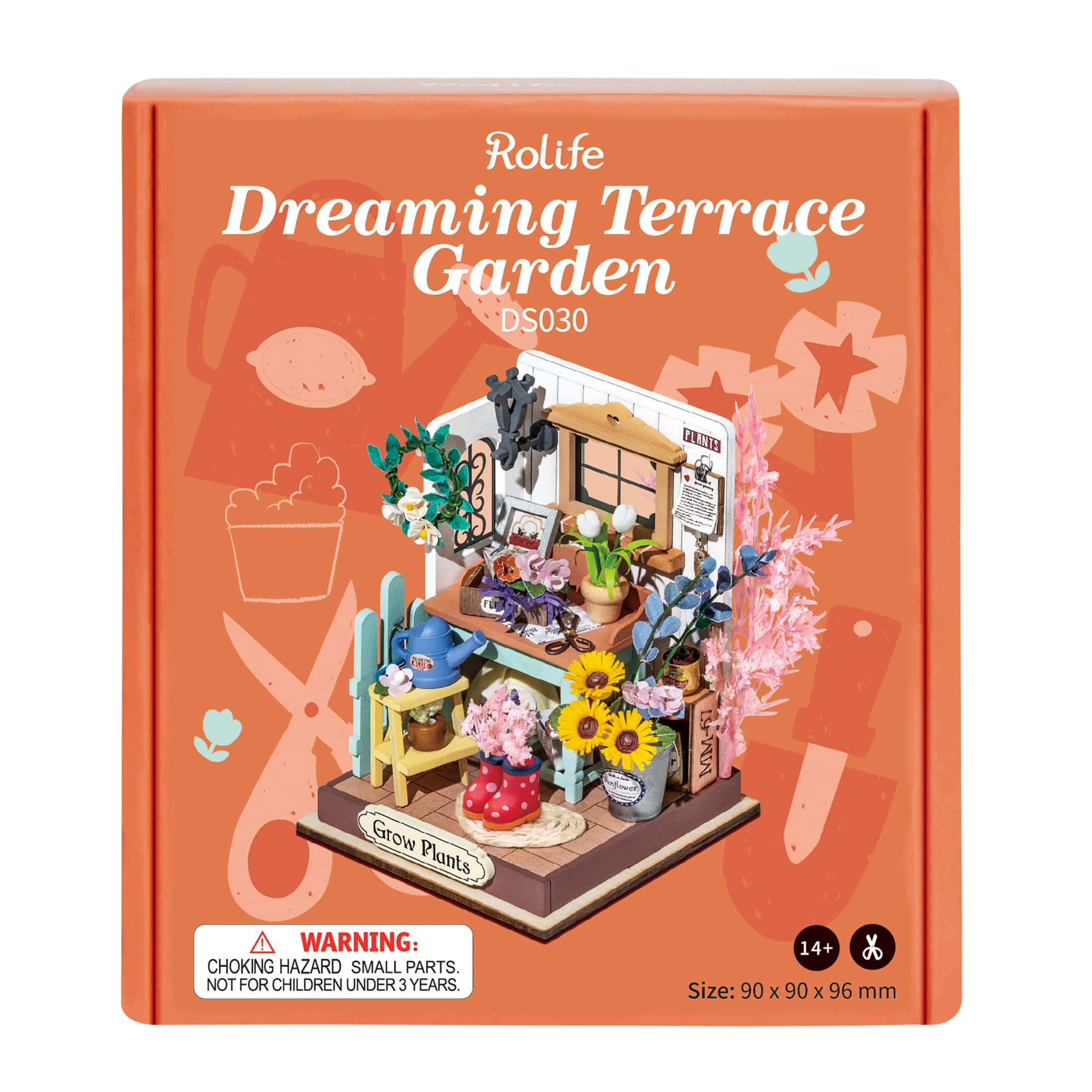 Rolife Dreaming Terrace Garden DIY Miniature Kit
