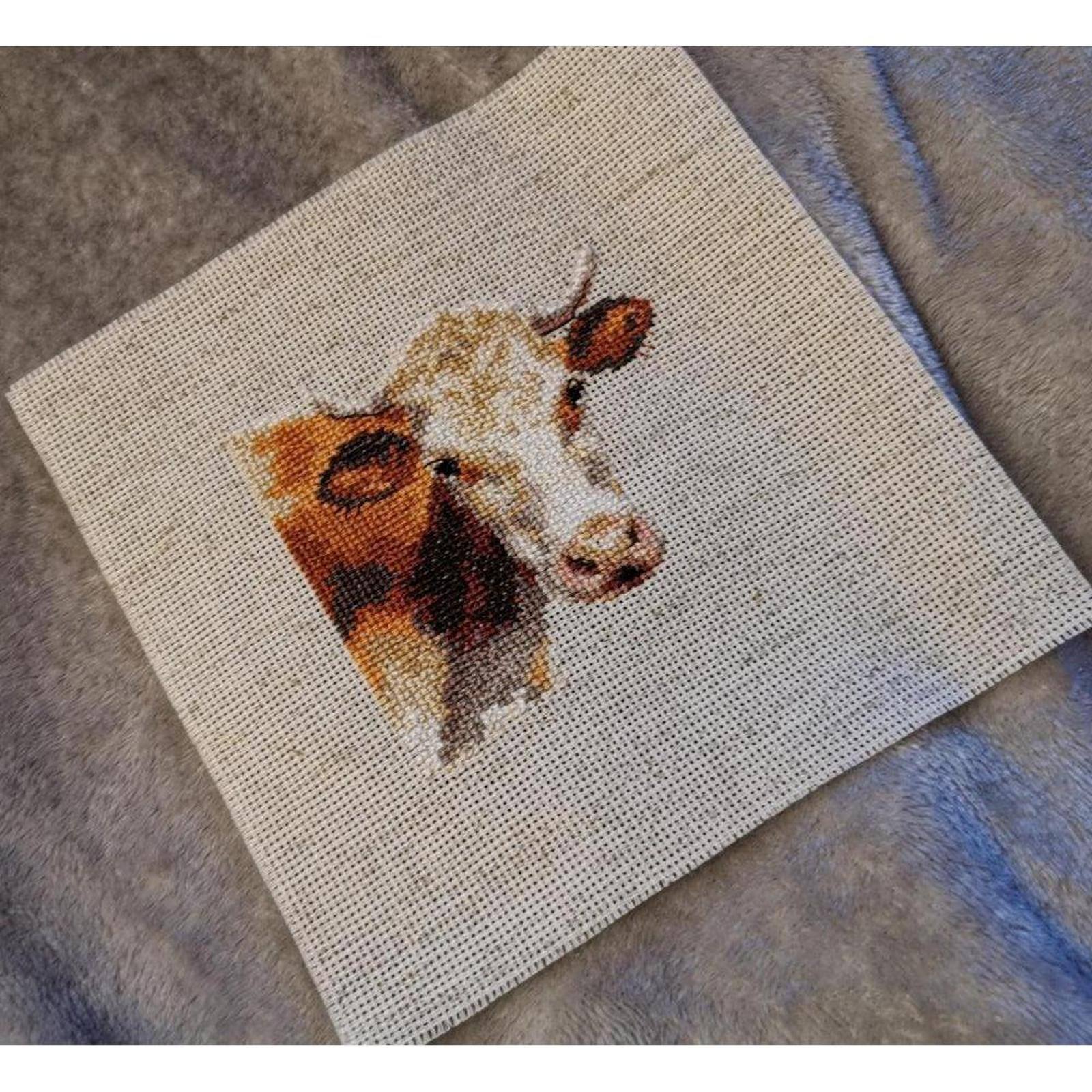 Alisa Cow Cross Stitch Kit