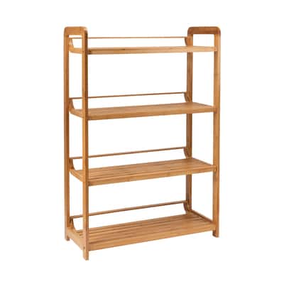 Organize It All Deluxe 4 Tier Bamboo Shelf | Michaels