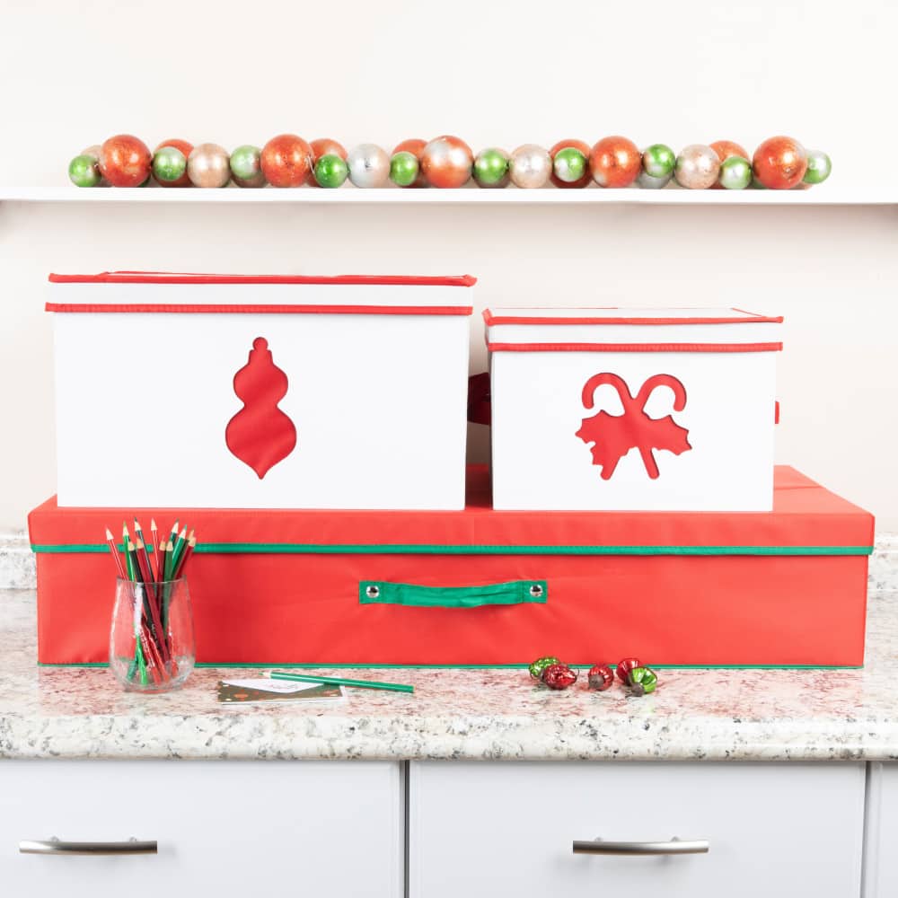 Household Essentials Gift Wrap Storage Box