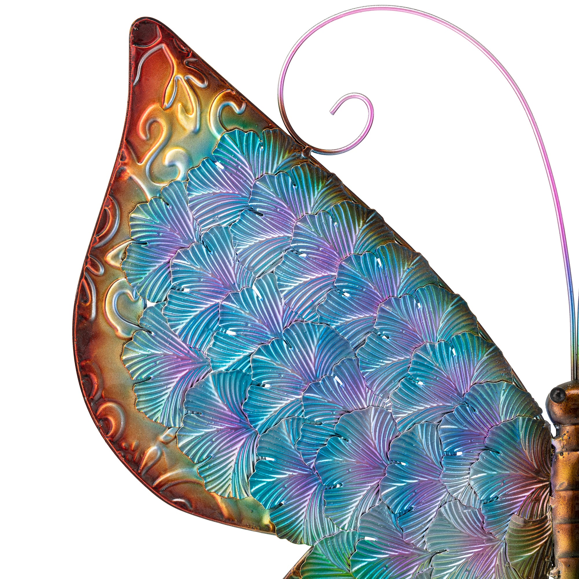 Glitzhome® 20" Colorful Butterfly Metal Wall Décor