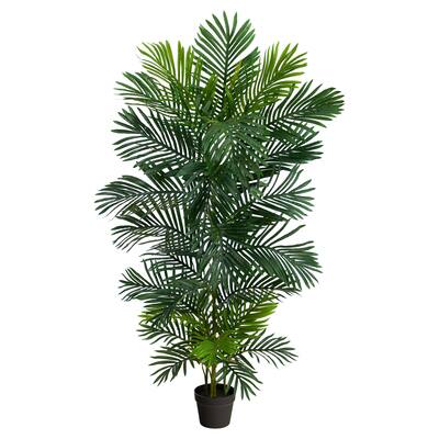 5ft. Potted UV Resistant Areca Palm Tree | Michaels