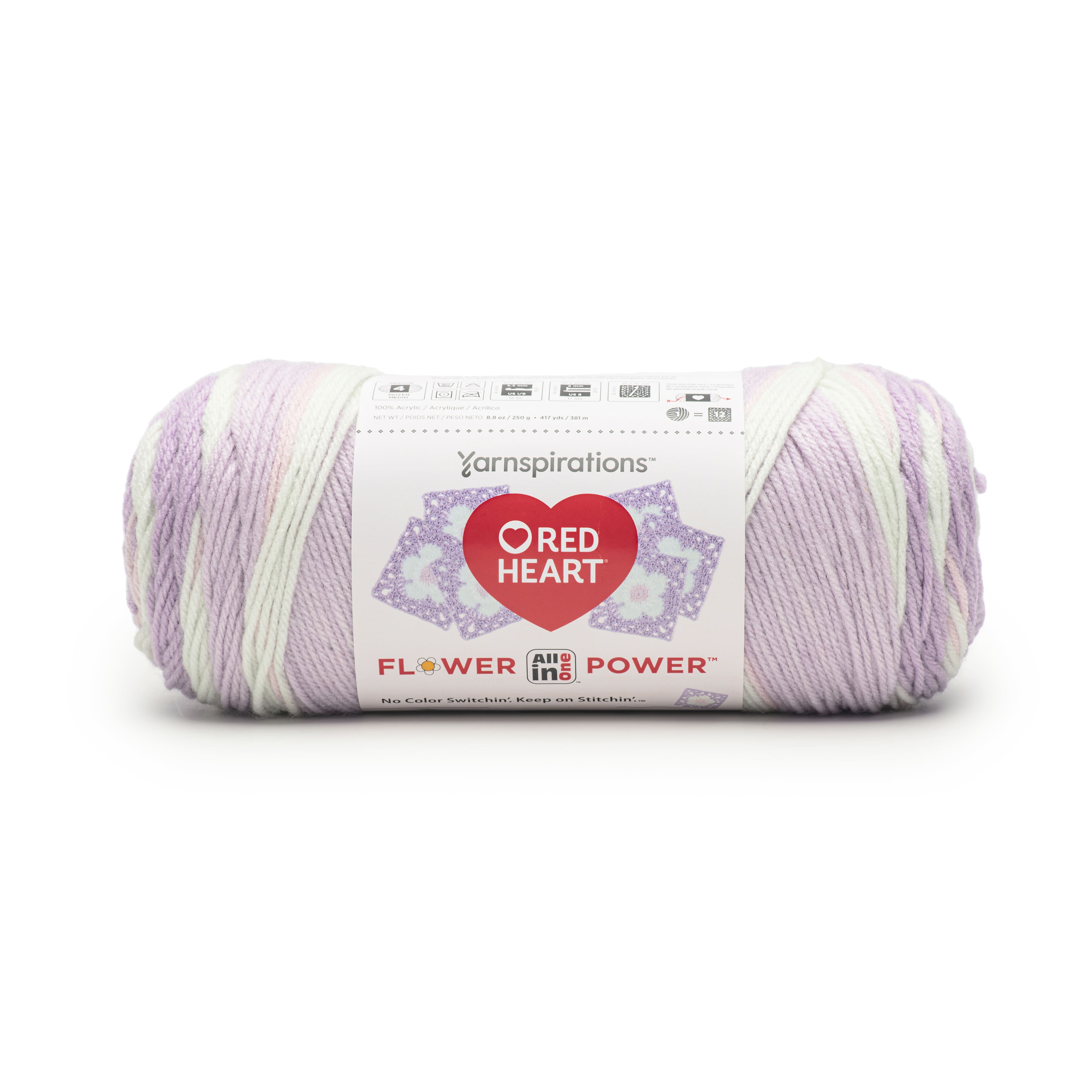 Red Heart&#xAE; All in One&#x2122; Flower Power&#x2122; Yarn