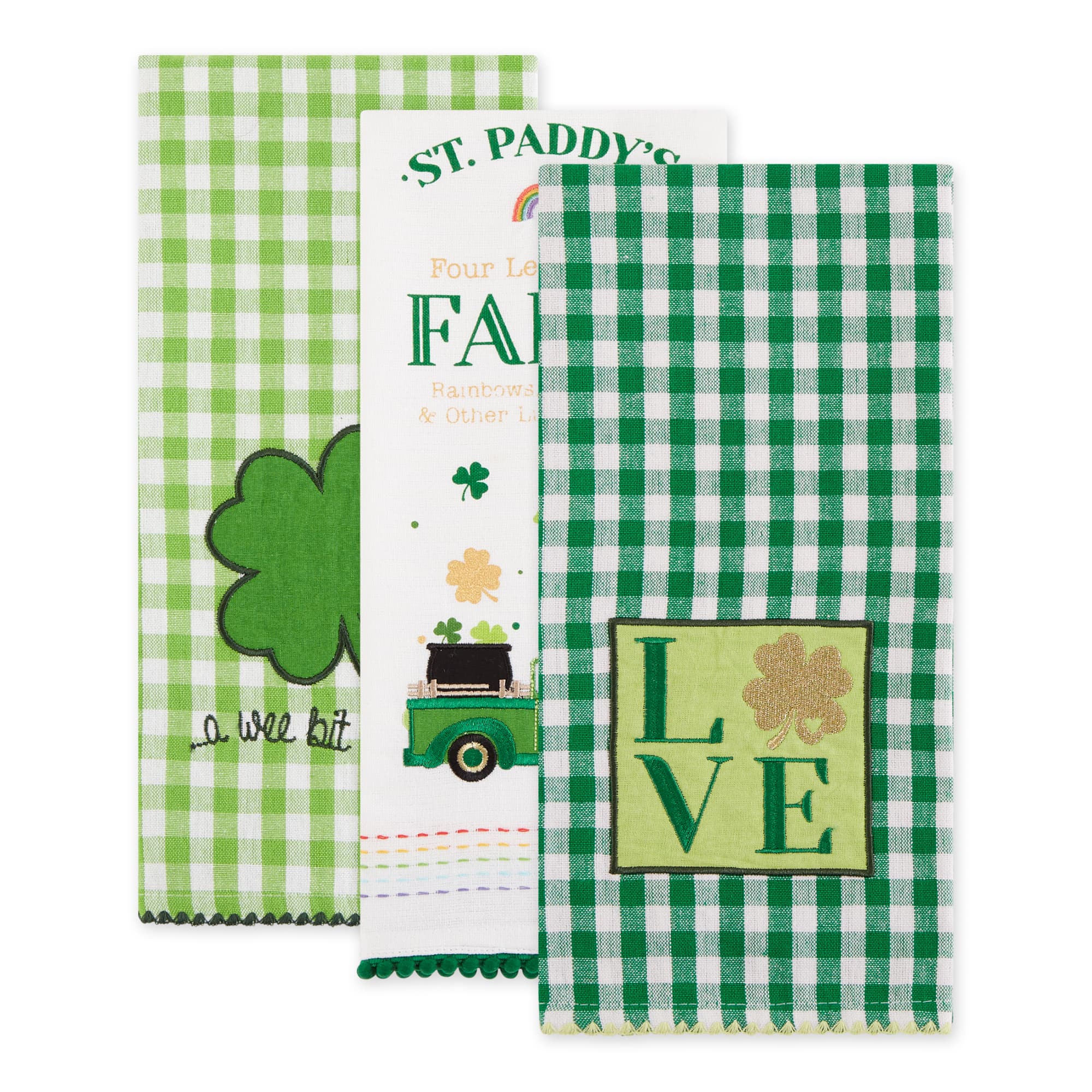 DII&#xAE; St. Paddy&#x27;s Farm Dishtowel Set