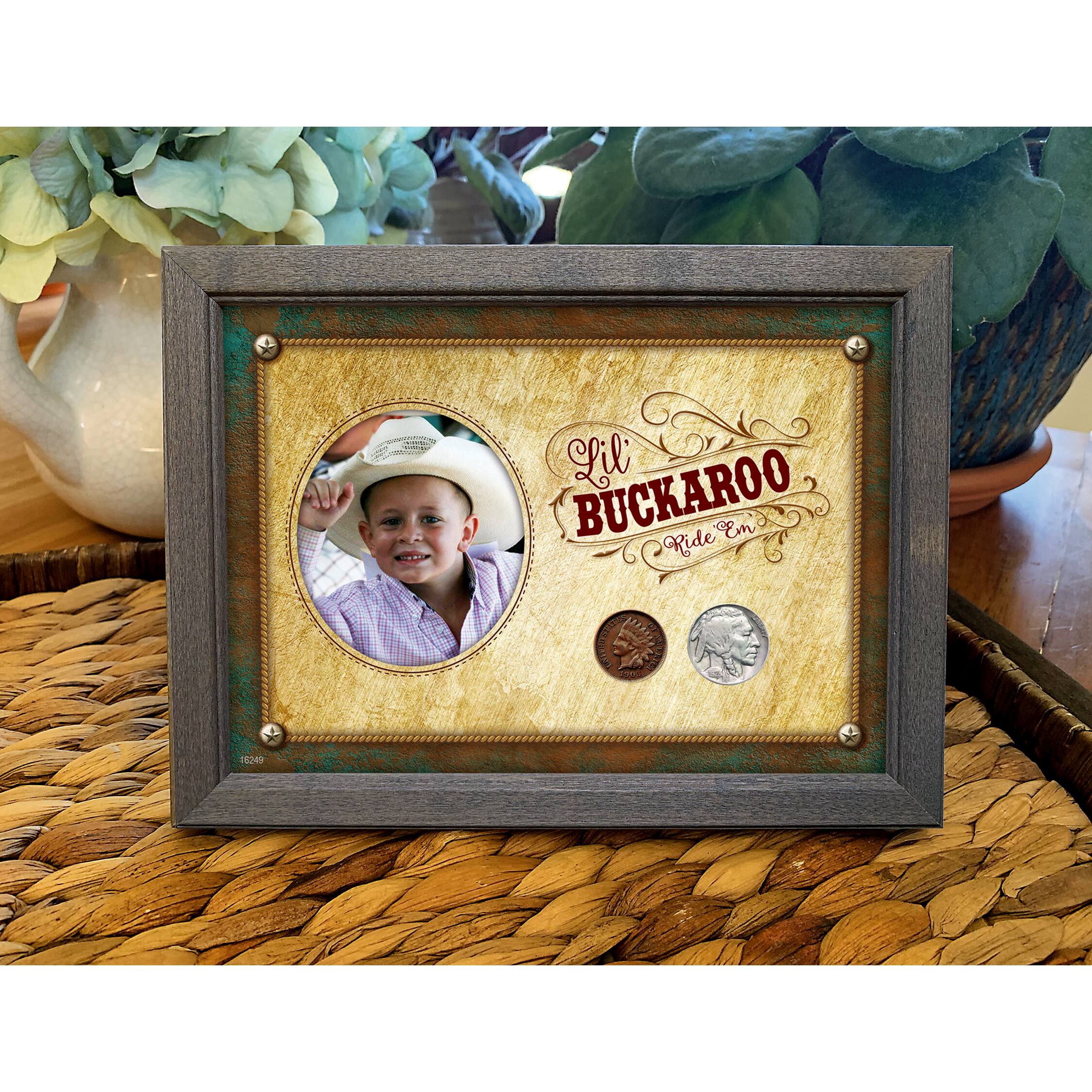 Lil' Buckaroo Coin Set 5" x 7" Frame