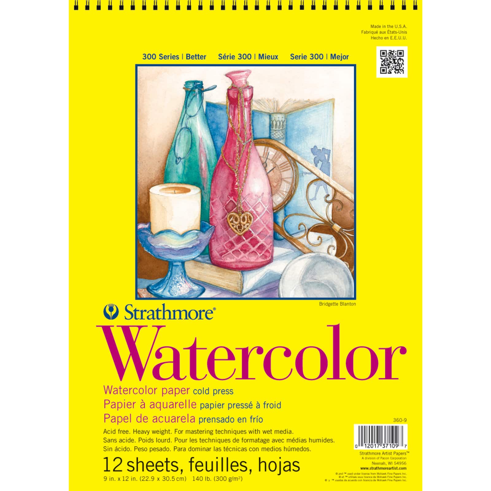 Strathmore&#xAE; 300 Series Watercolor Paper Pad
