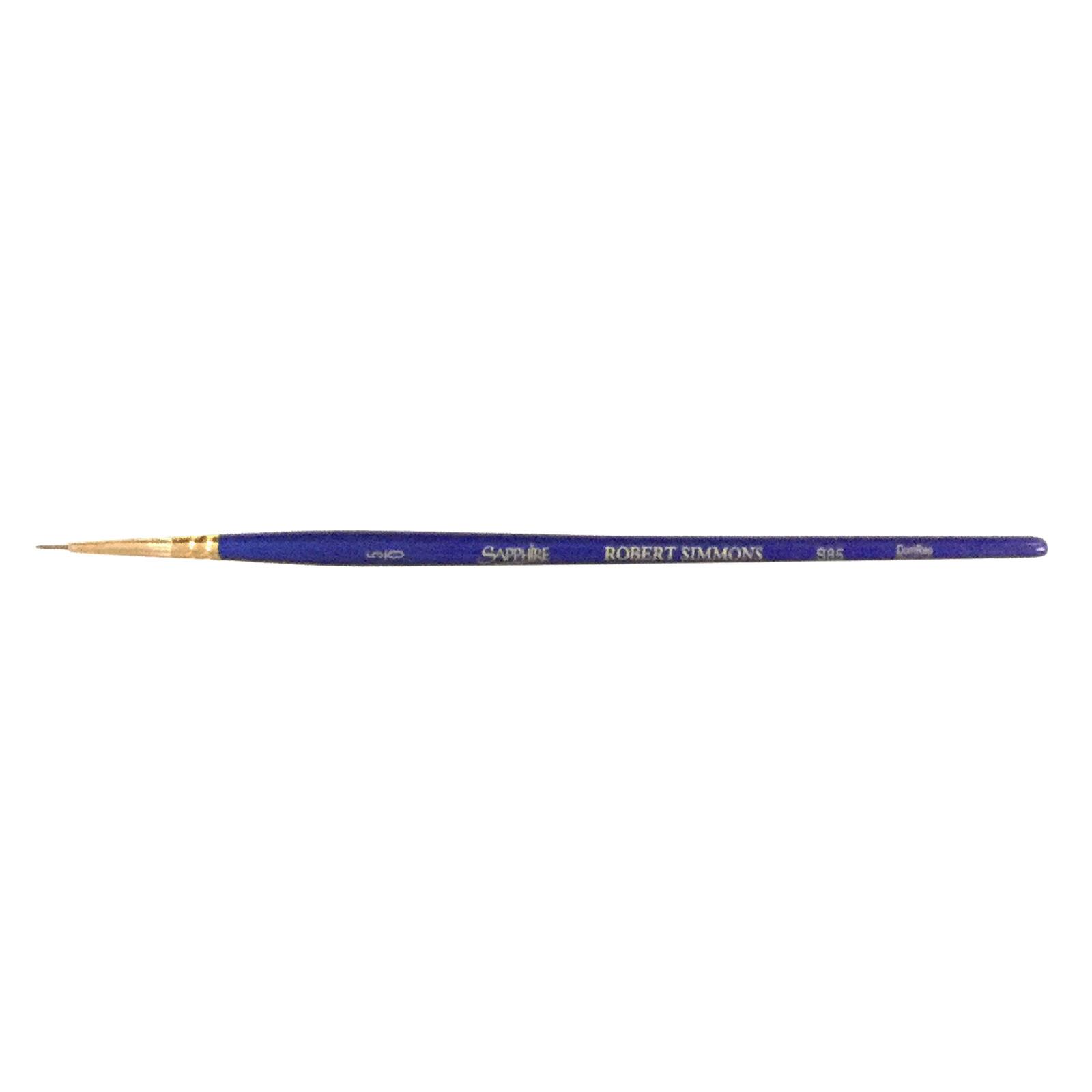 Robert Simmons Sapphire Short Handle Watercolor Round Brush