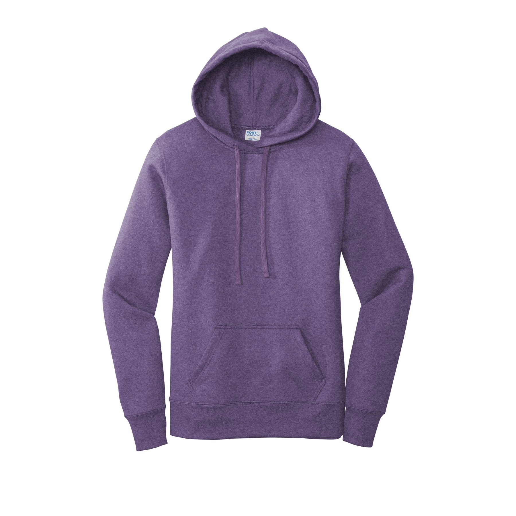 Port & Company® Hooded Pullover Ladies Core Fleece Sweatshirt