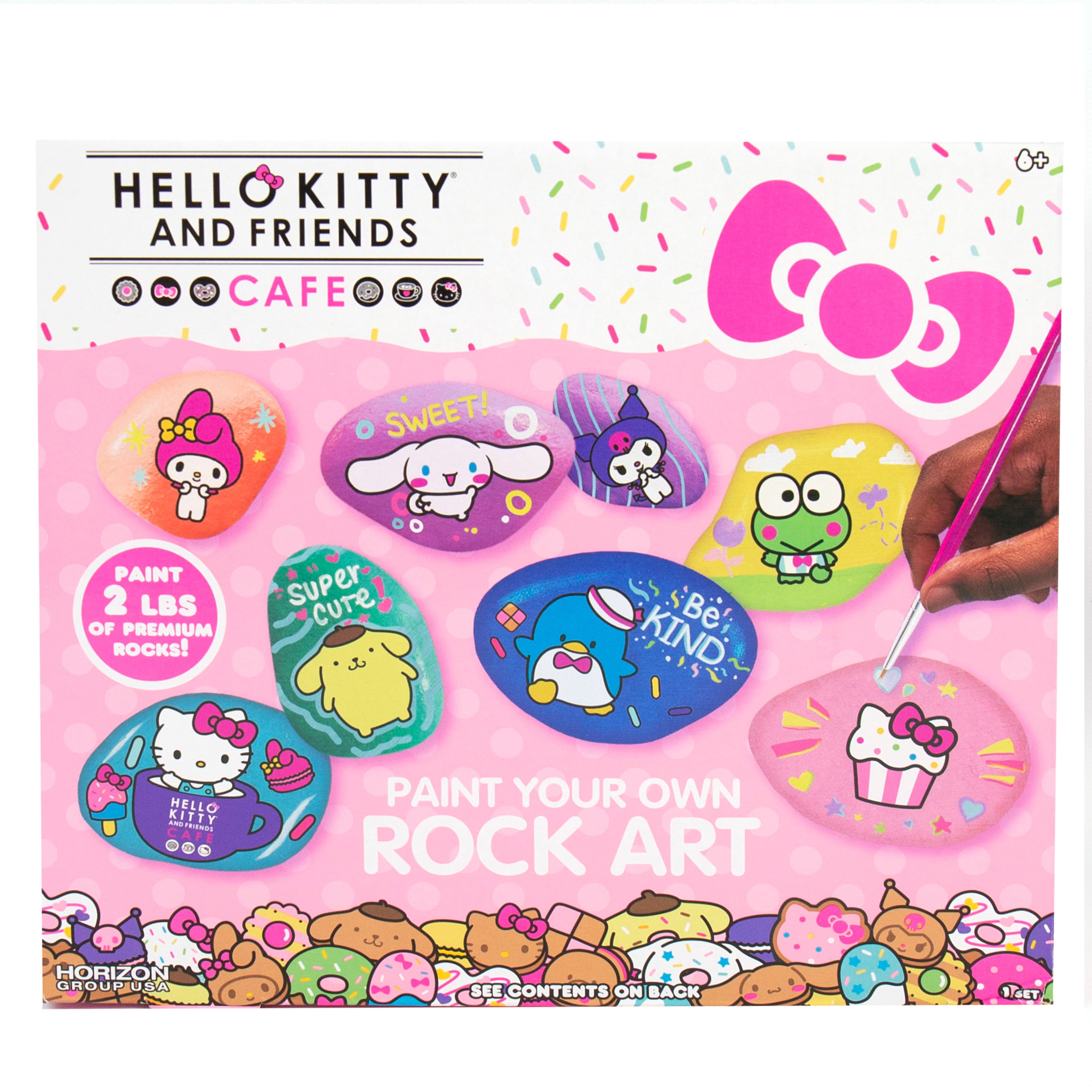 Rock Painting Kit for Kids Art Craft Birthday XMAS Gift Stones Paint DIY  Set
