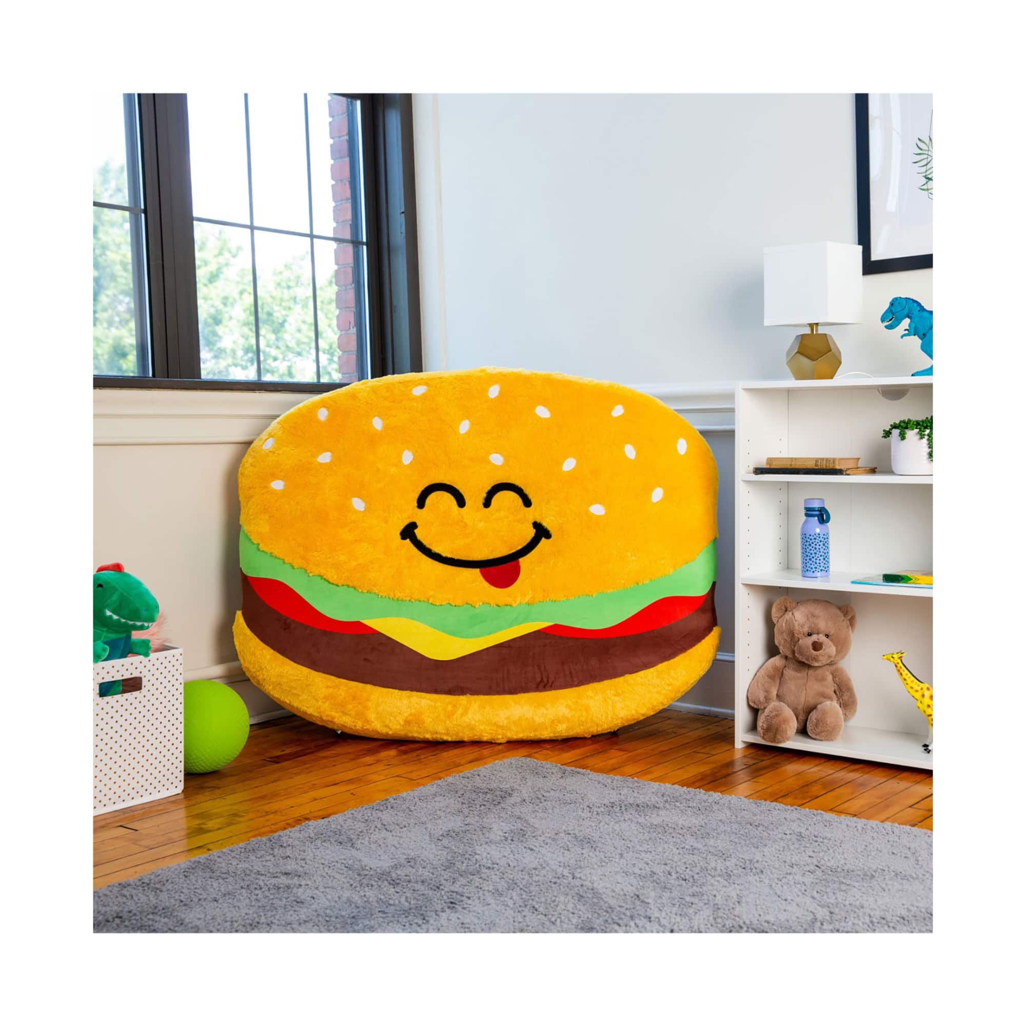 Good Banana™ Floor Floaties™ Cheeseburger Play Space Cushion