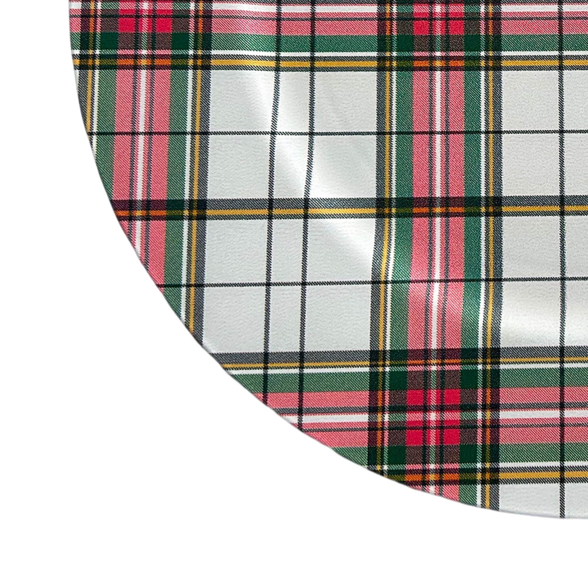 13&#x22; Plaid Charger Plate by Celebrate It&#x2122;