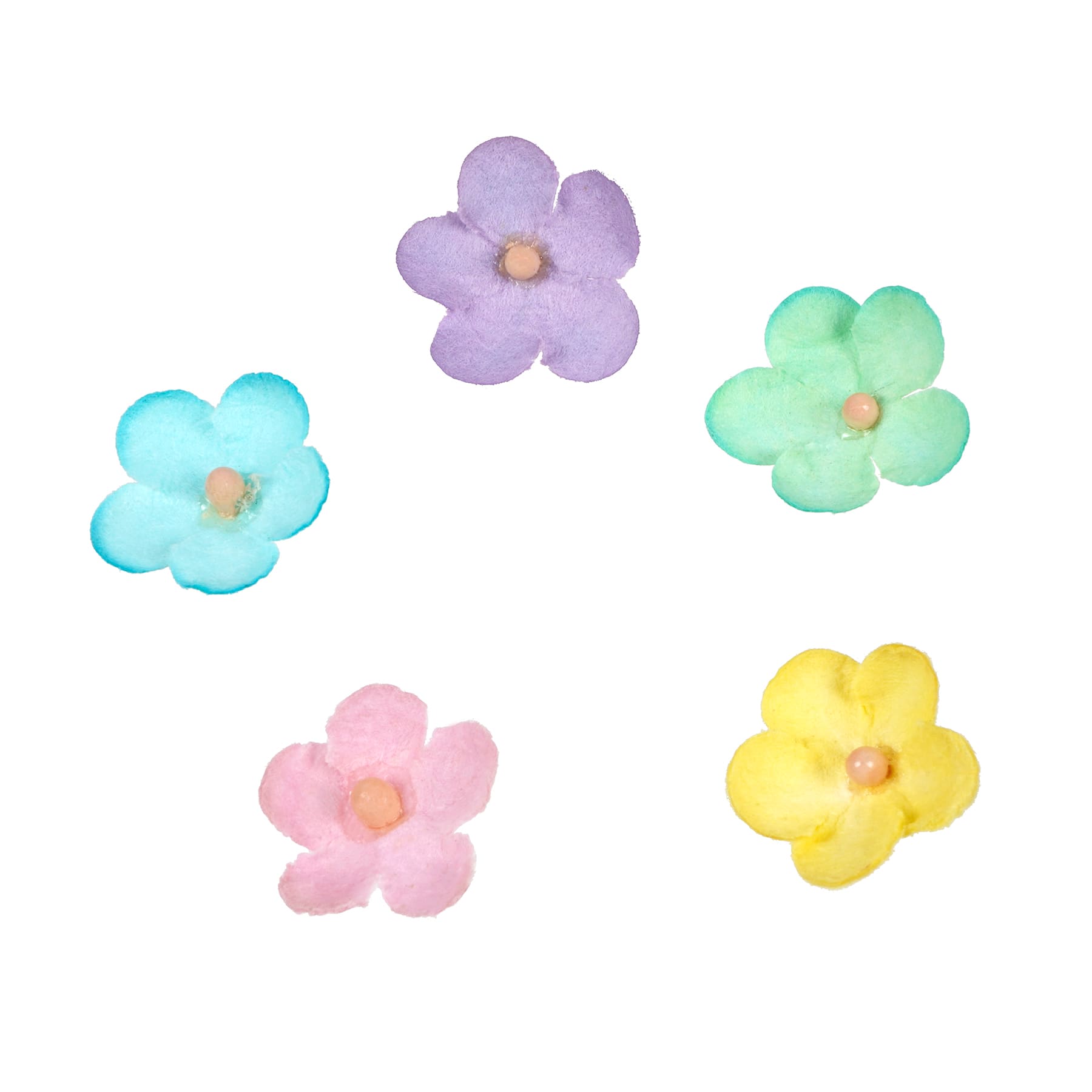 12 Packs: 120 ct. (1,440 total) Pastel Paper Flowers by Recollections&#x2122;