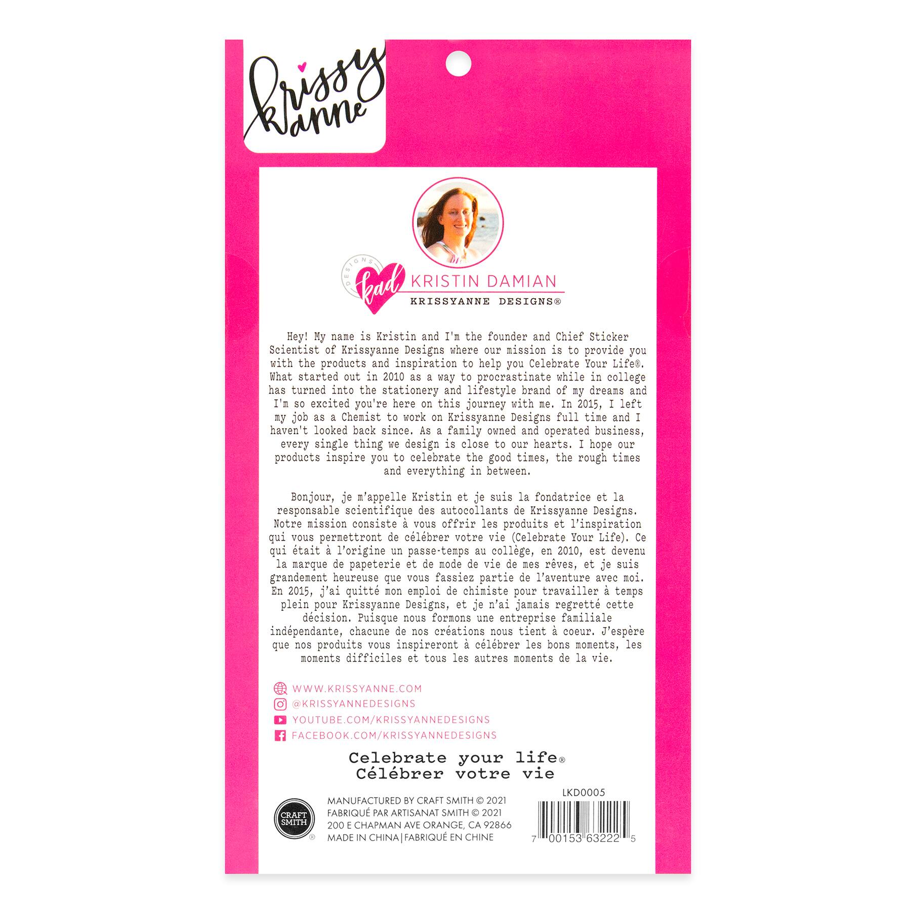 Krissyanne Designs® Rainbow Sticker Book | Organization & Labels | Michaels krissyanne designs