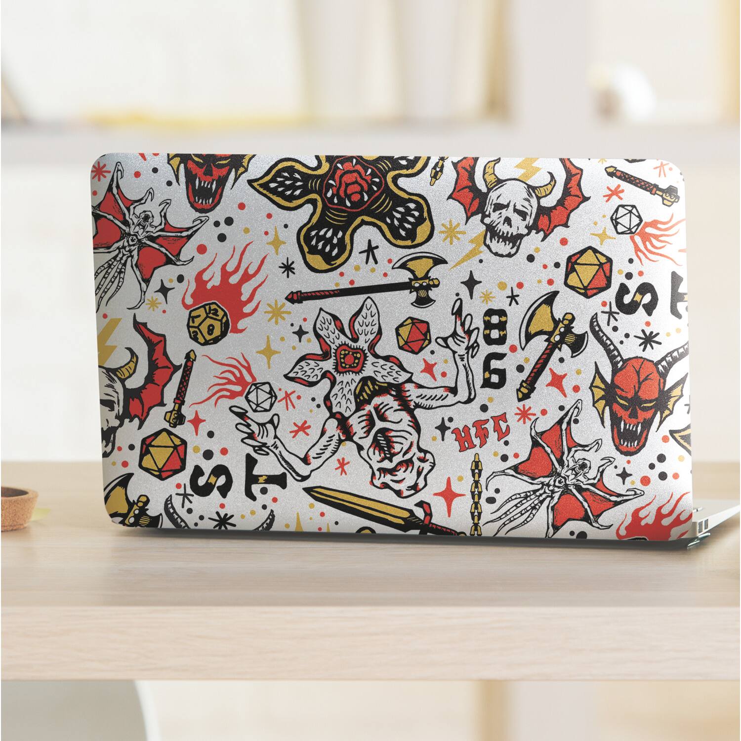 RoomMates Stranger Things Hellfire Club Red Peel & Stick Wallpaper