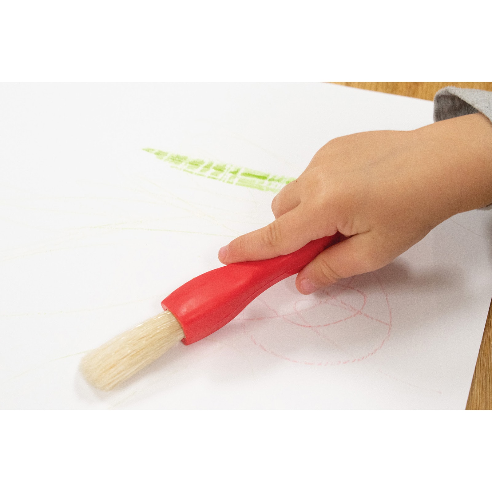 Ready 2 Learn Multisize Triangle Grip Paint Brushes, 2 Sets