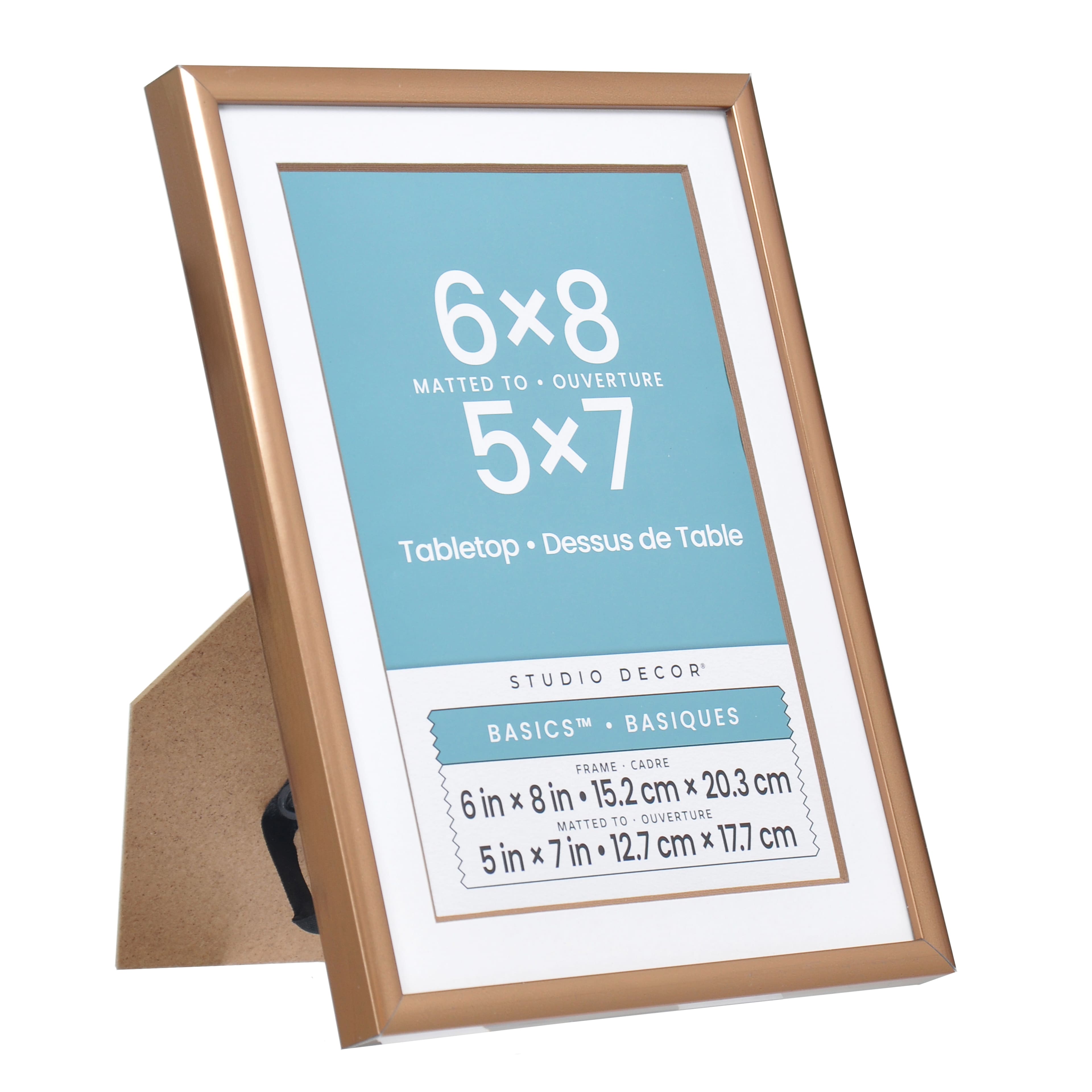 6 Pack: Basics&#x2122; Tabletop Frame with Mat by Studio D&#xE9;cor&#xAE;
