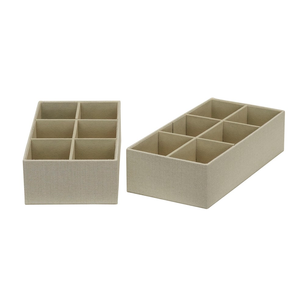 Household Essentials 3 Piece Drawer Organizers Starter Set