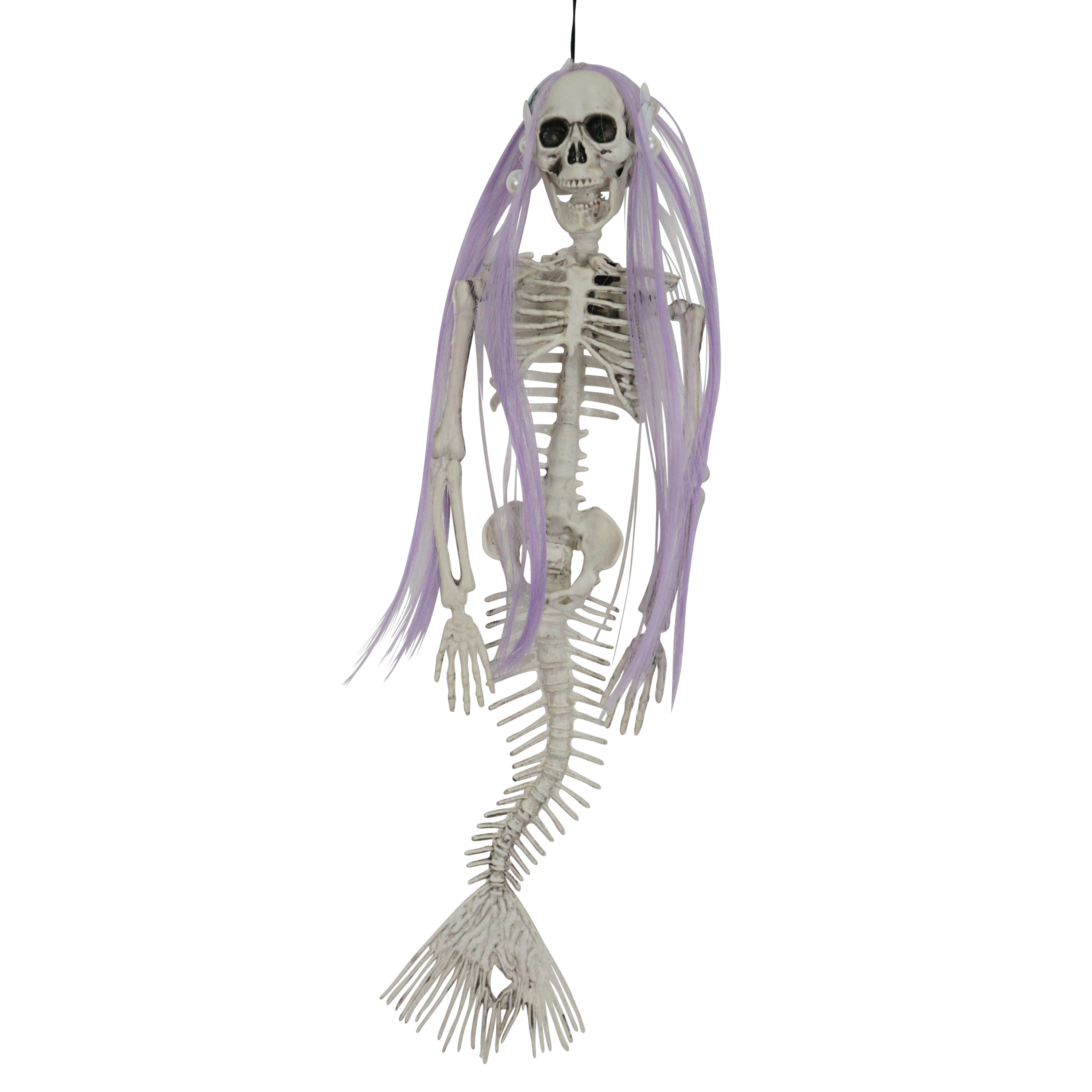 15.75&#x22; Purple Hair Mermaid Skeleton by Ashland&#xAE;