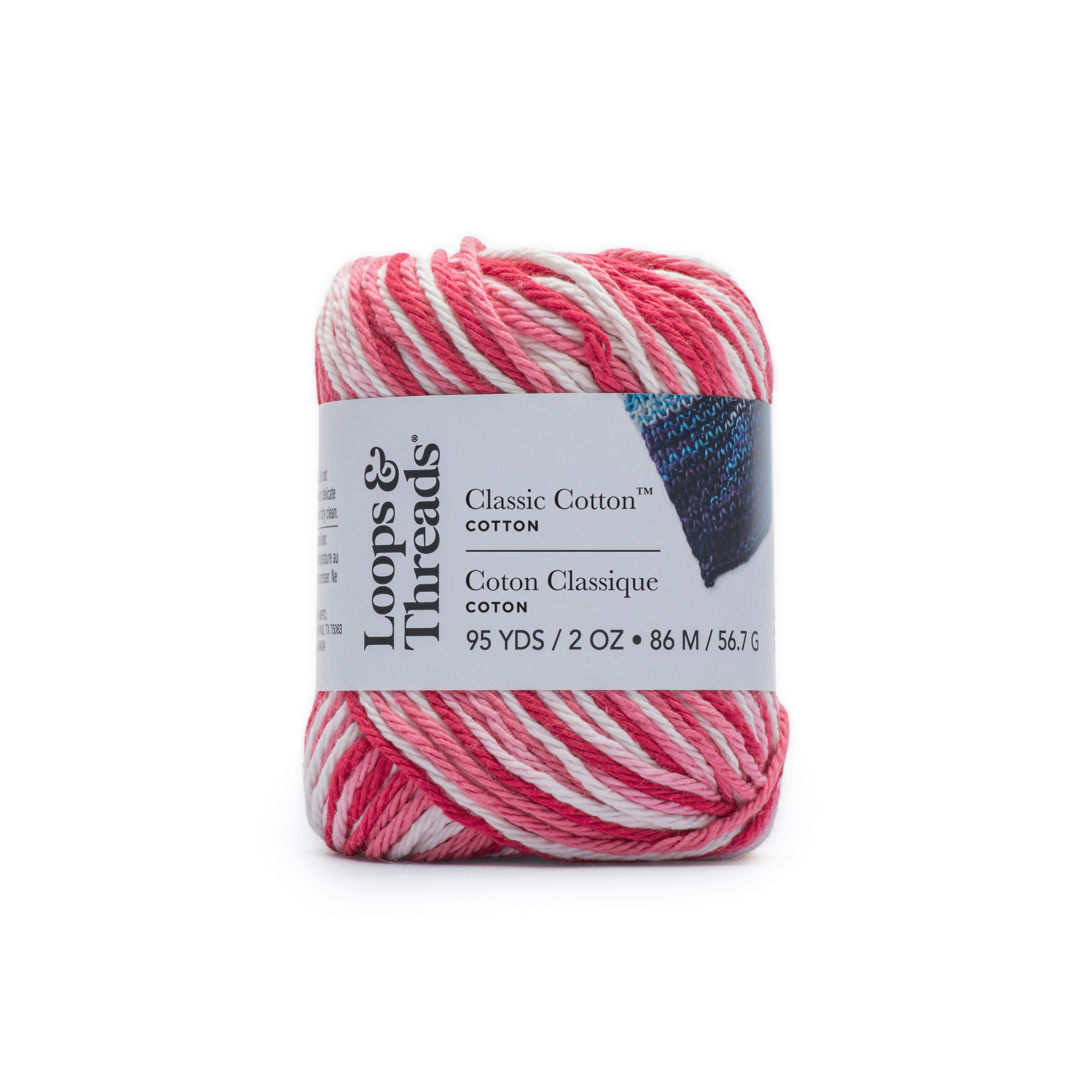 18 Pack: Classic Cotton™ Patterned Yarn by Loops & Threads®