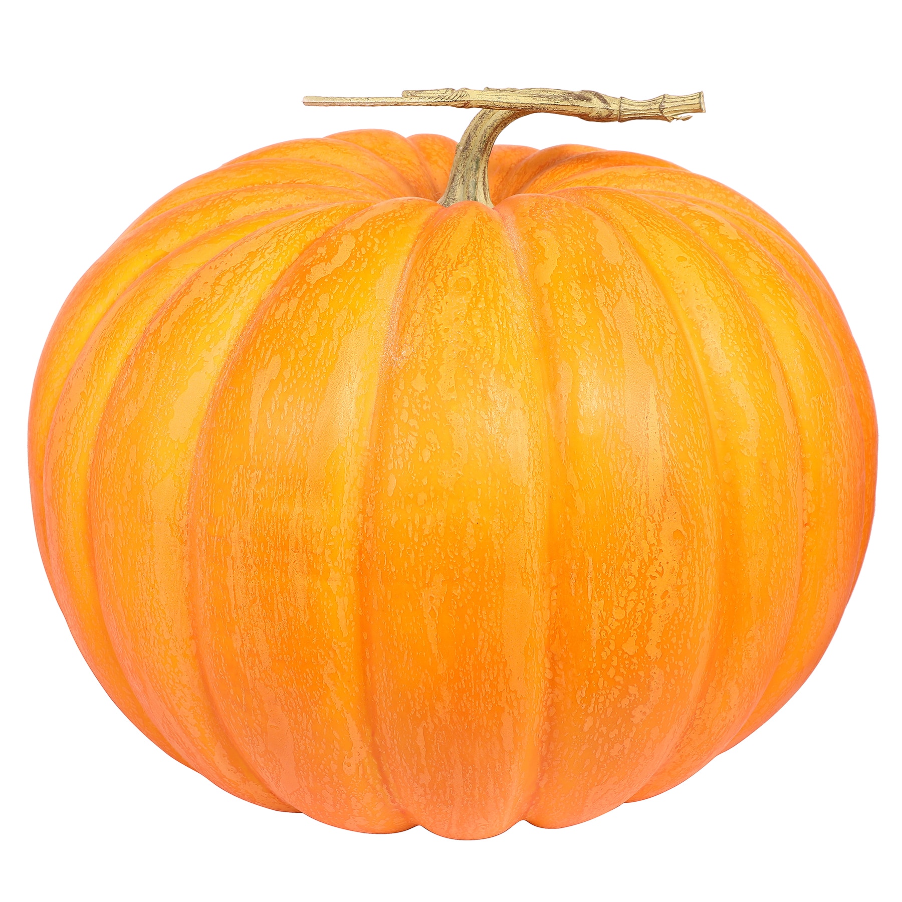 12&#x22; Orange Round Pumpkin by Ashland&#xAE;