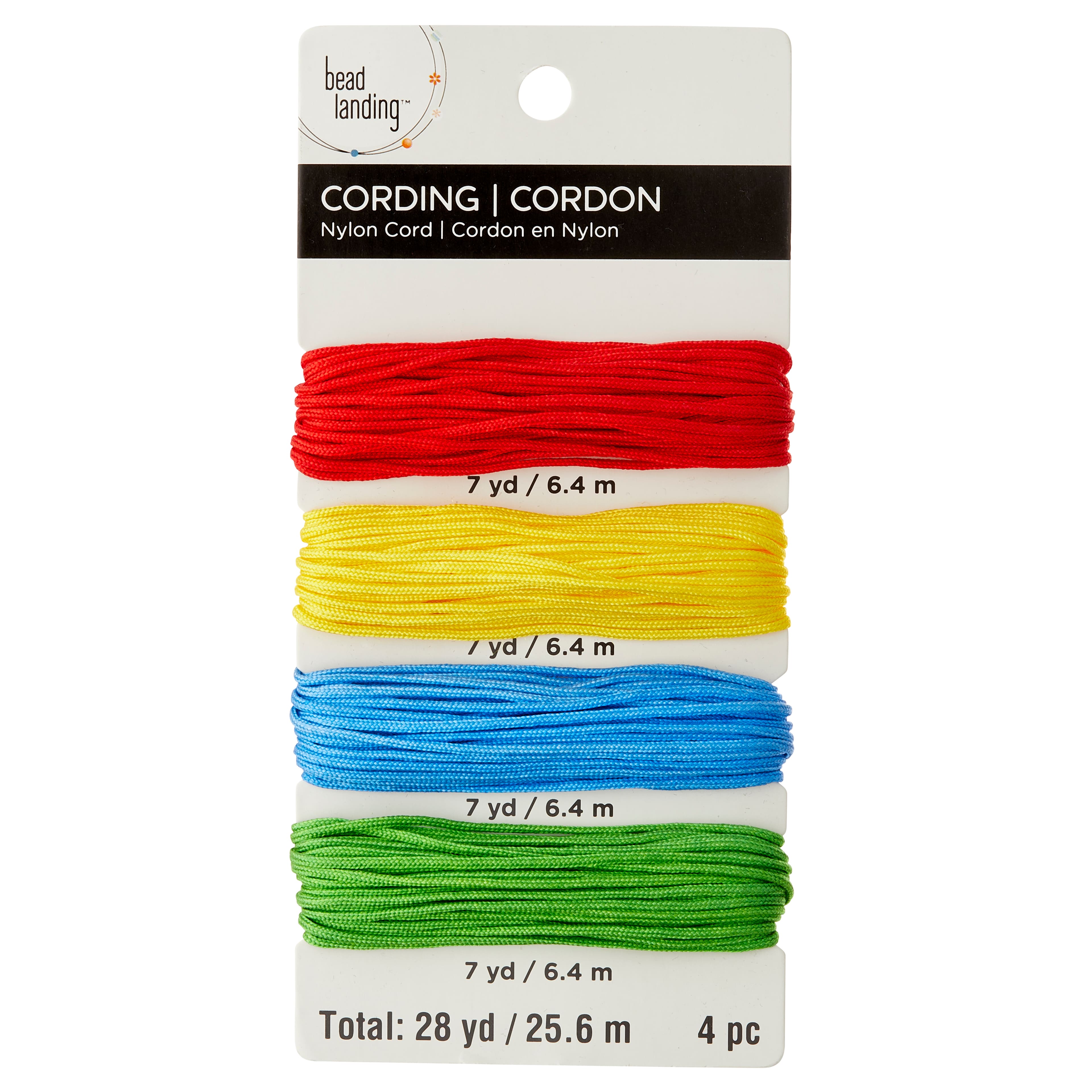 Darice® Nylon Cord, Primary Colors
