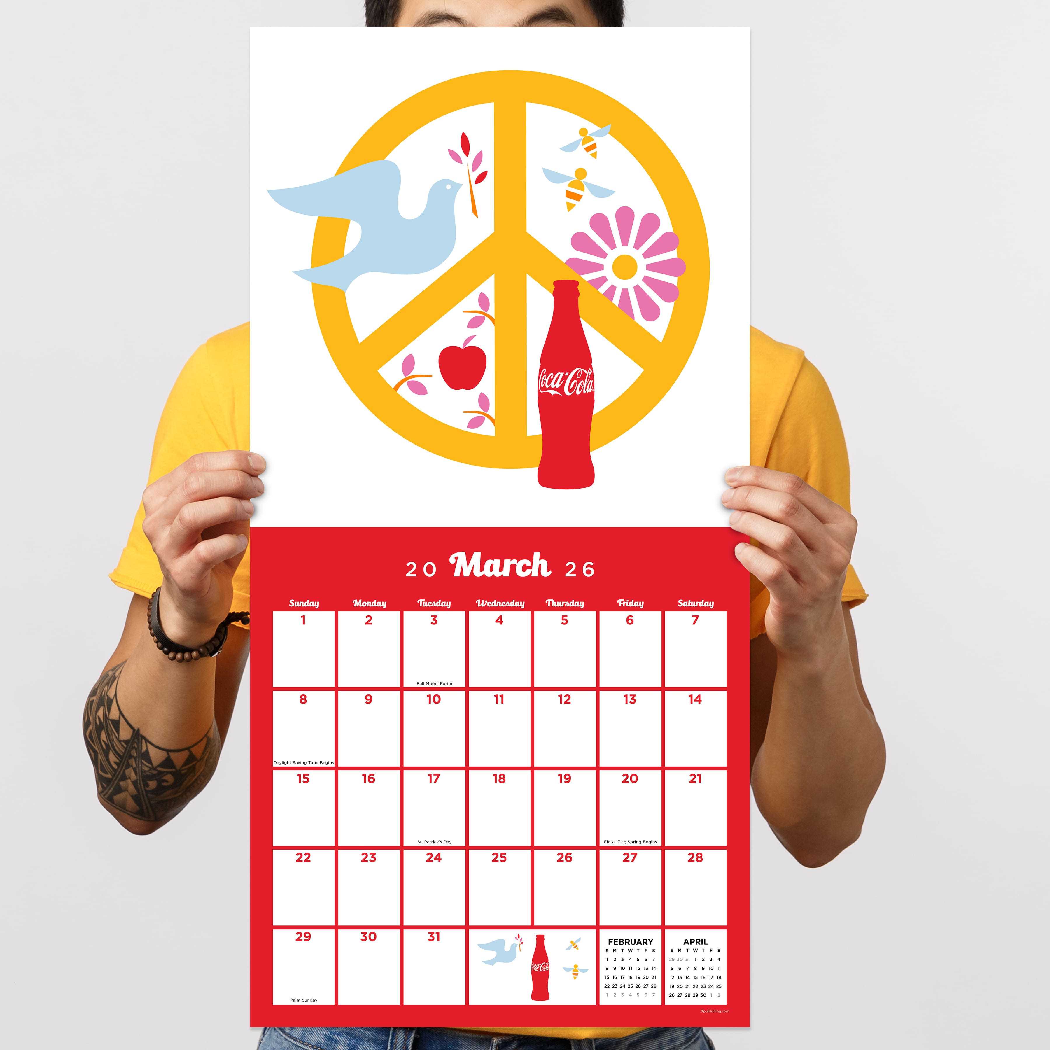 2026 Coke: Harmony Wall Calendar | Michaels