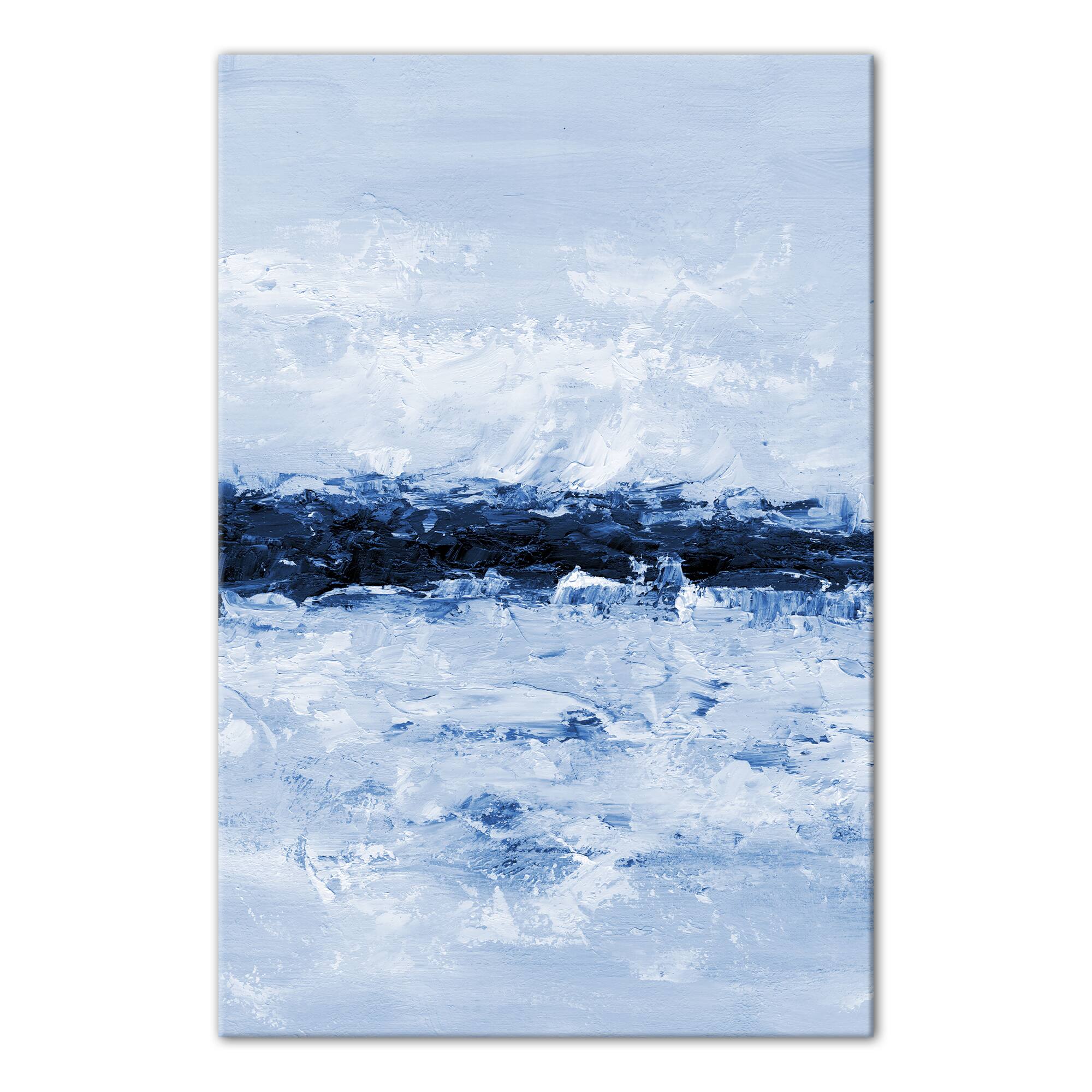 In The Blues 24&#x22; x 36&#x22; Canvas Wall Art