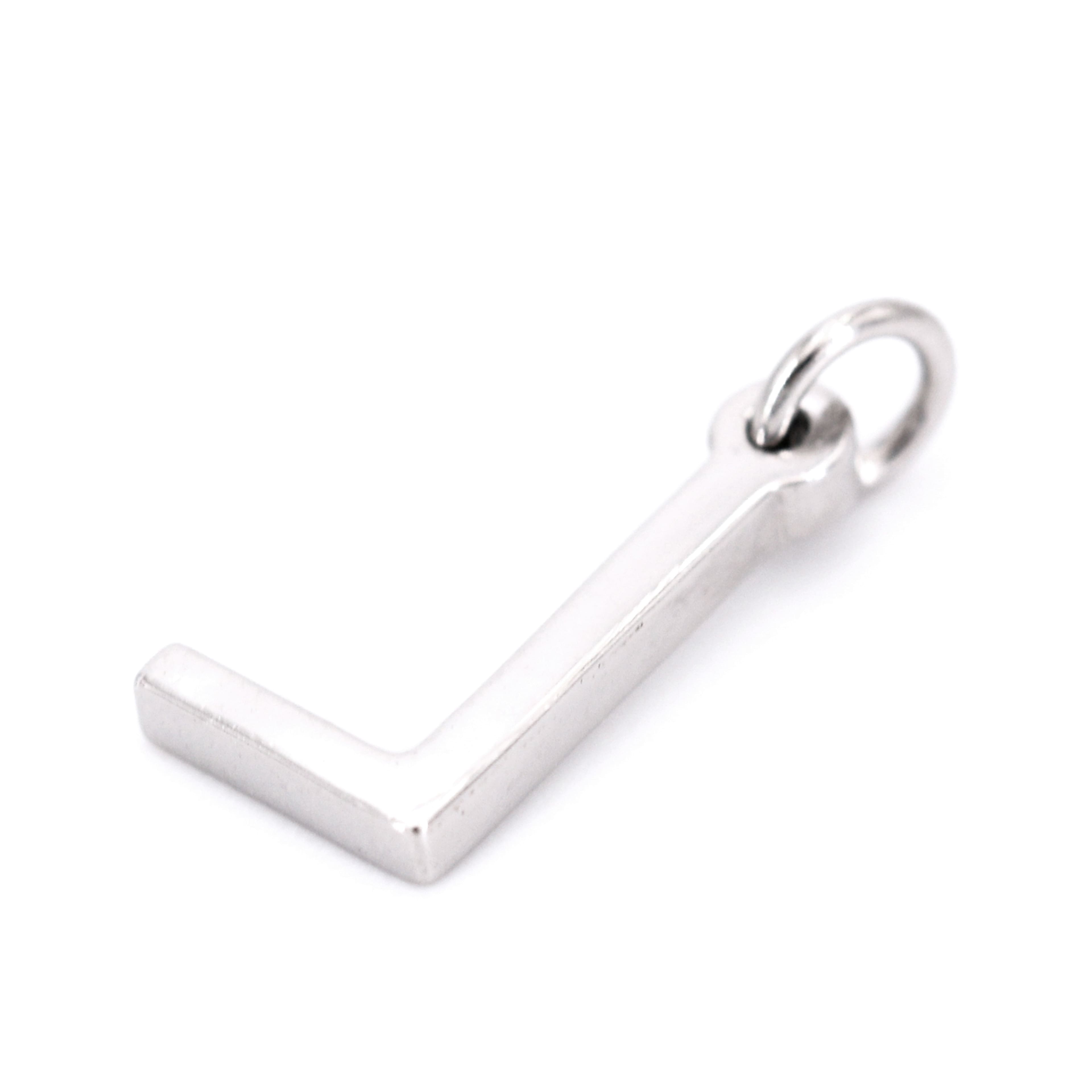 12 Pack: Sterling Silver Alphabet Charm by Bead Landing™