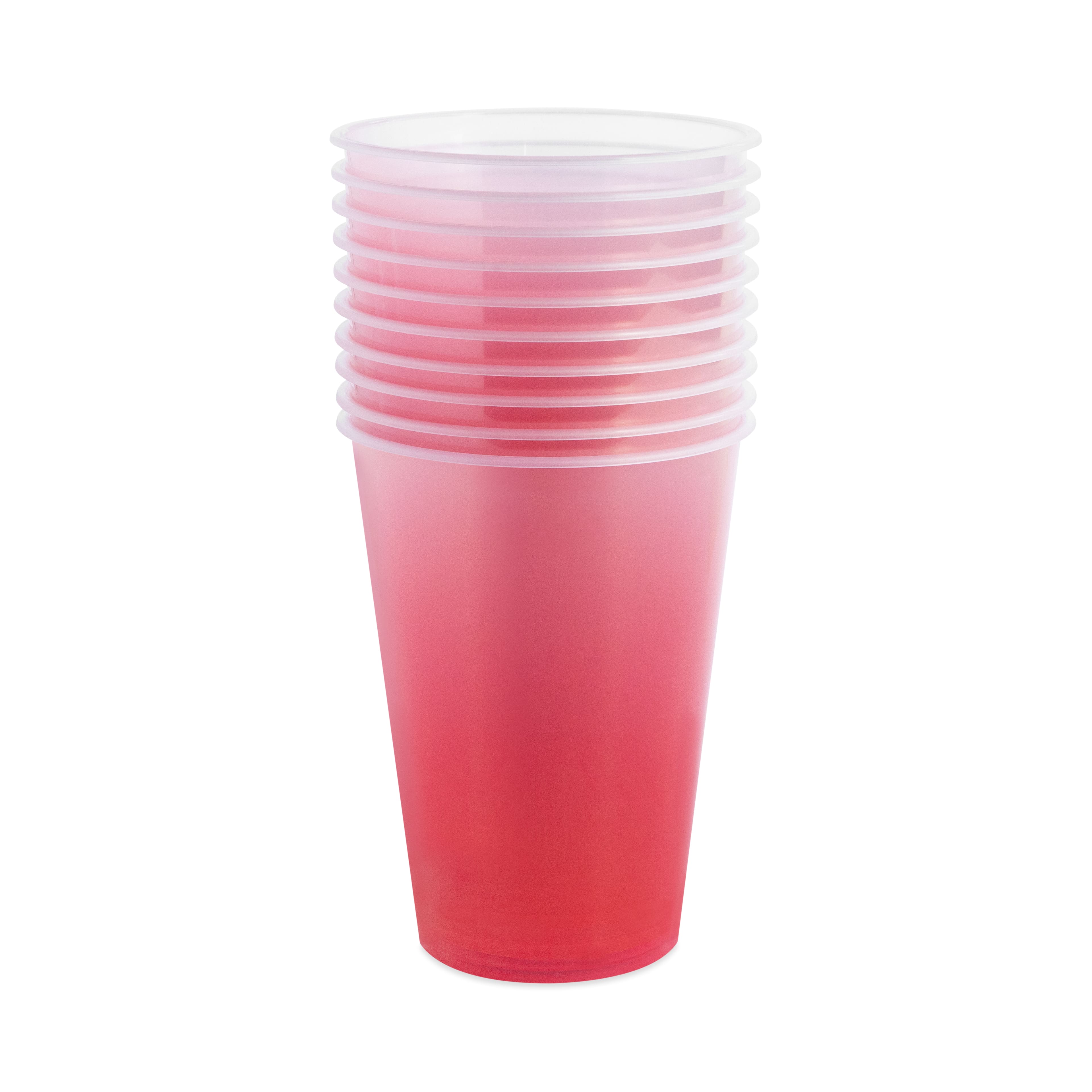 12oz. Ombre Plastic Cups by Celebrate It&#xAE;, 10ct.