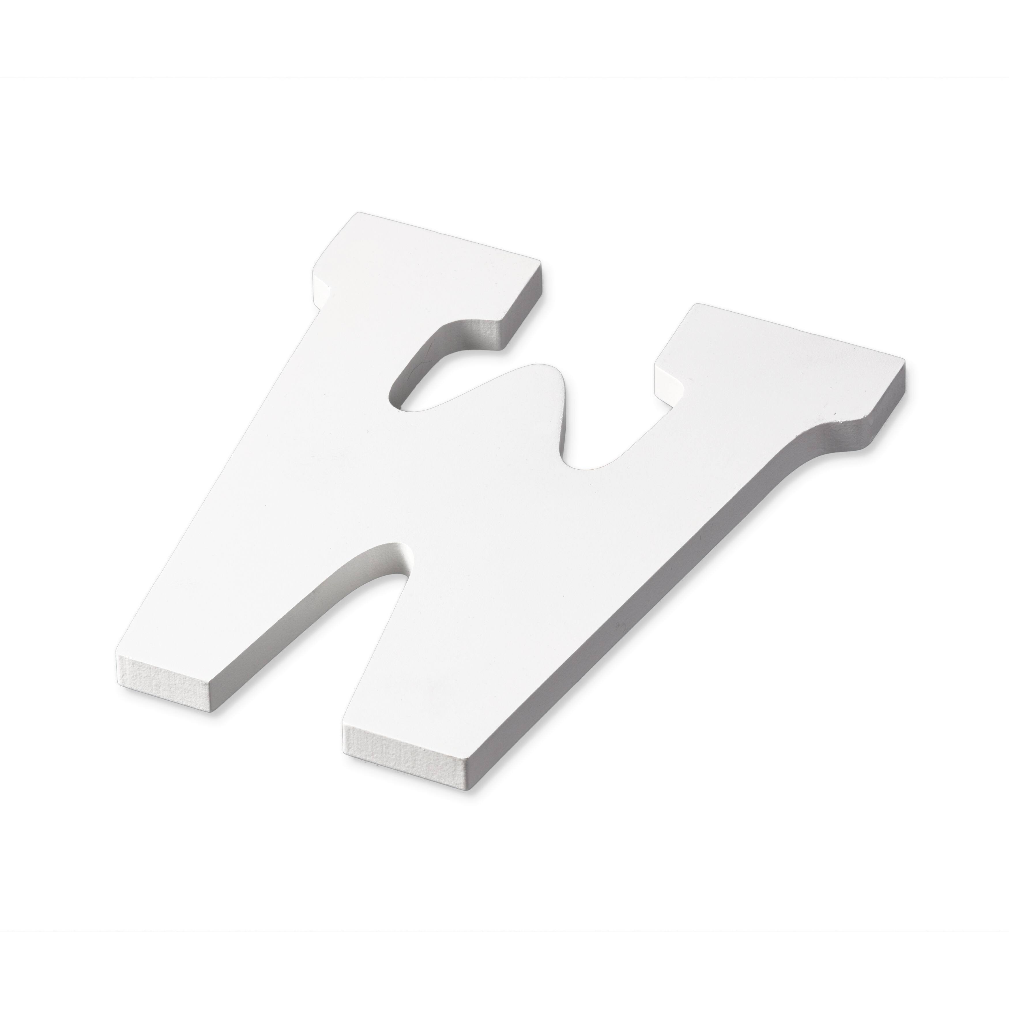 6 Pack: 9" White MDF Whimsy Letter by Make Market®