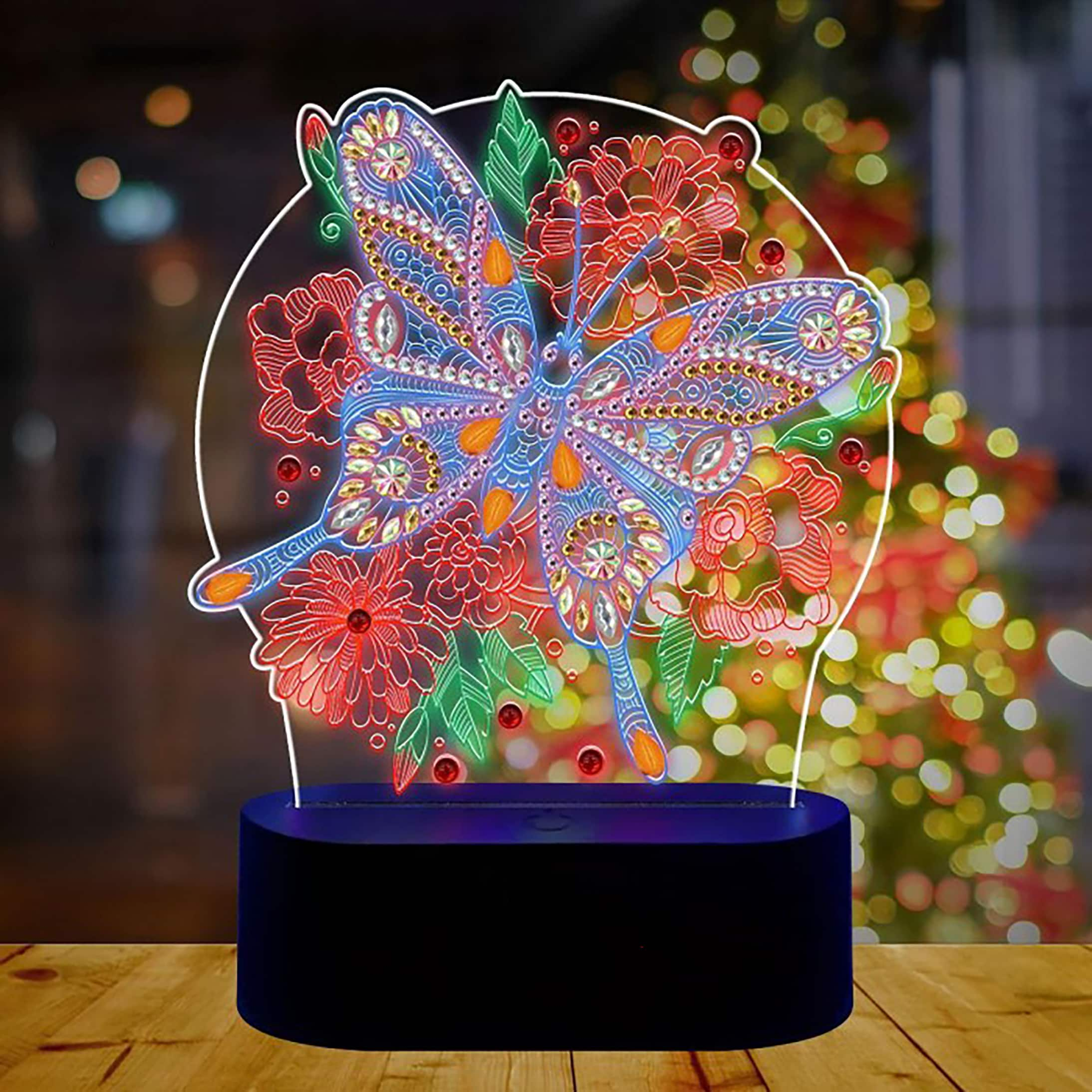 Sparkly Selections Butterfly 3D Lamp Diamond Painting