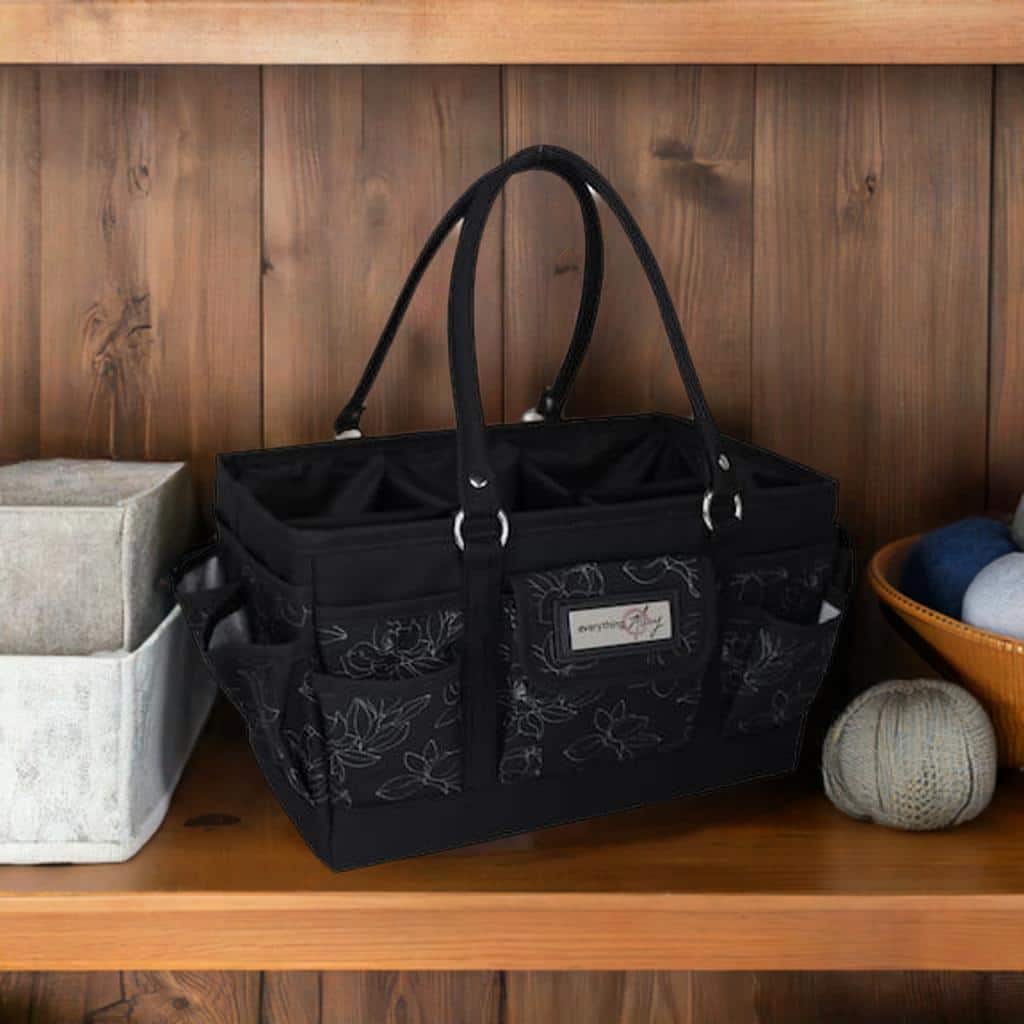 Everything Mary Black & White Deluxe Store & Tote