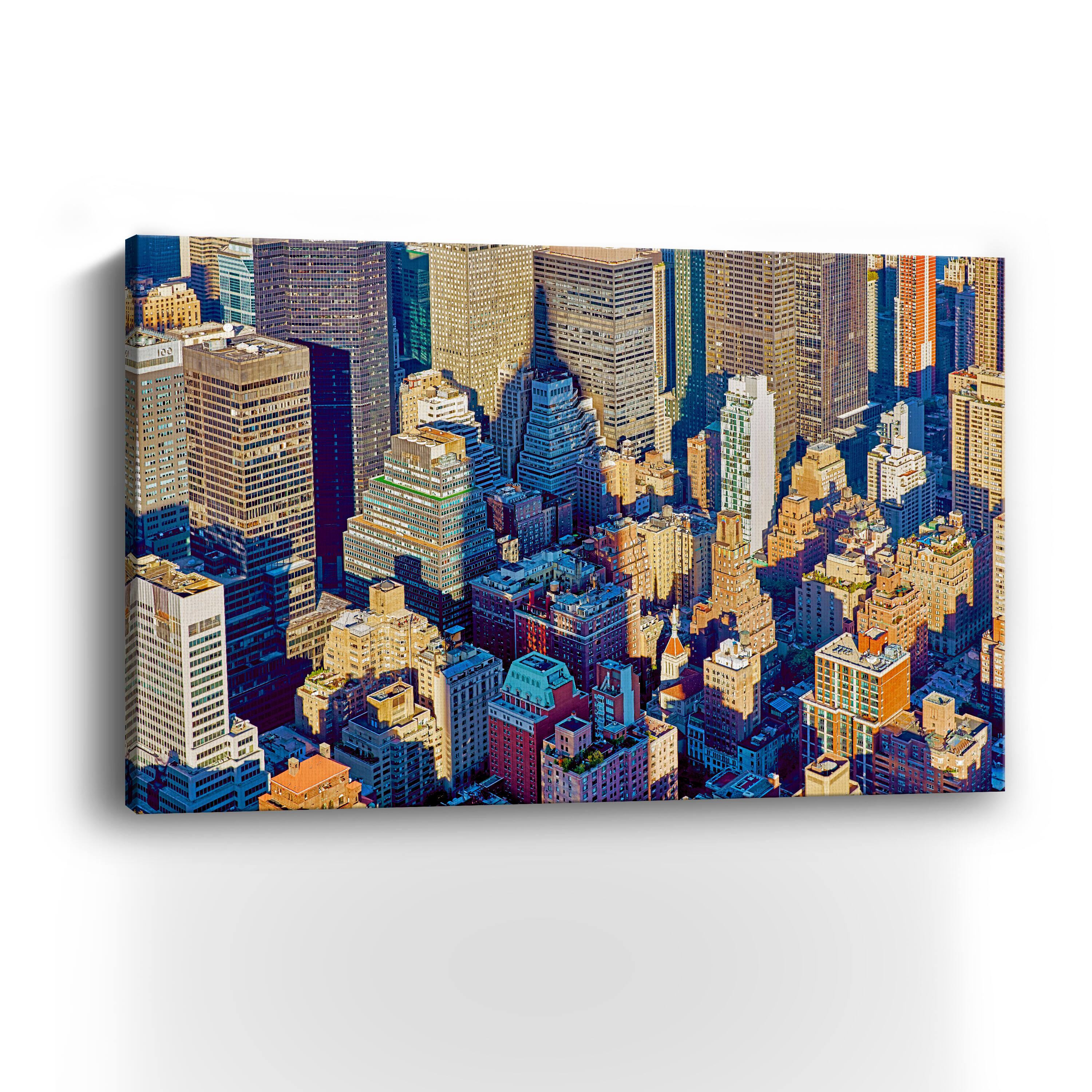 Empire State Shadow Canvas Giclee