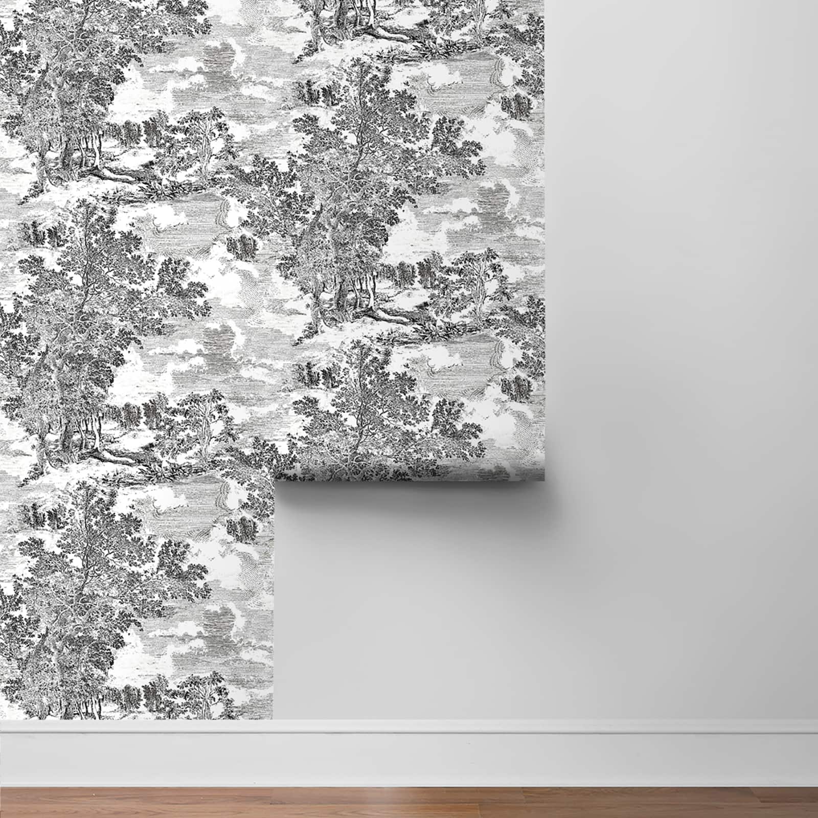 Surface Style Serene Scenes Toile Peel & Stick Wallpaper