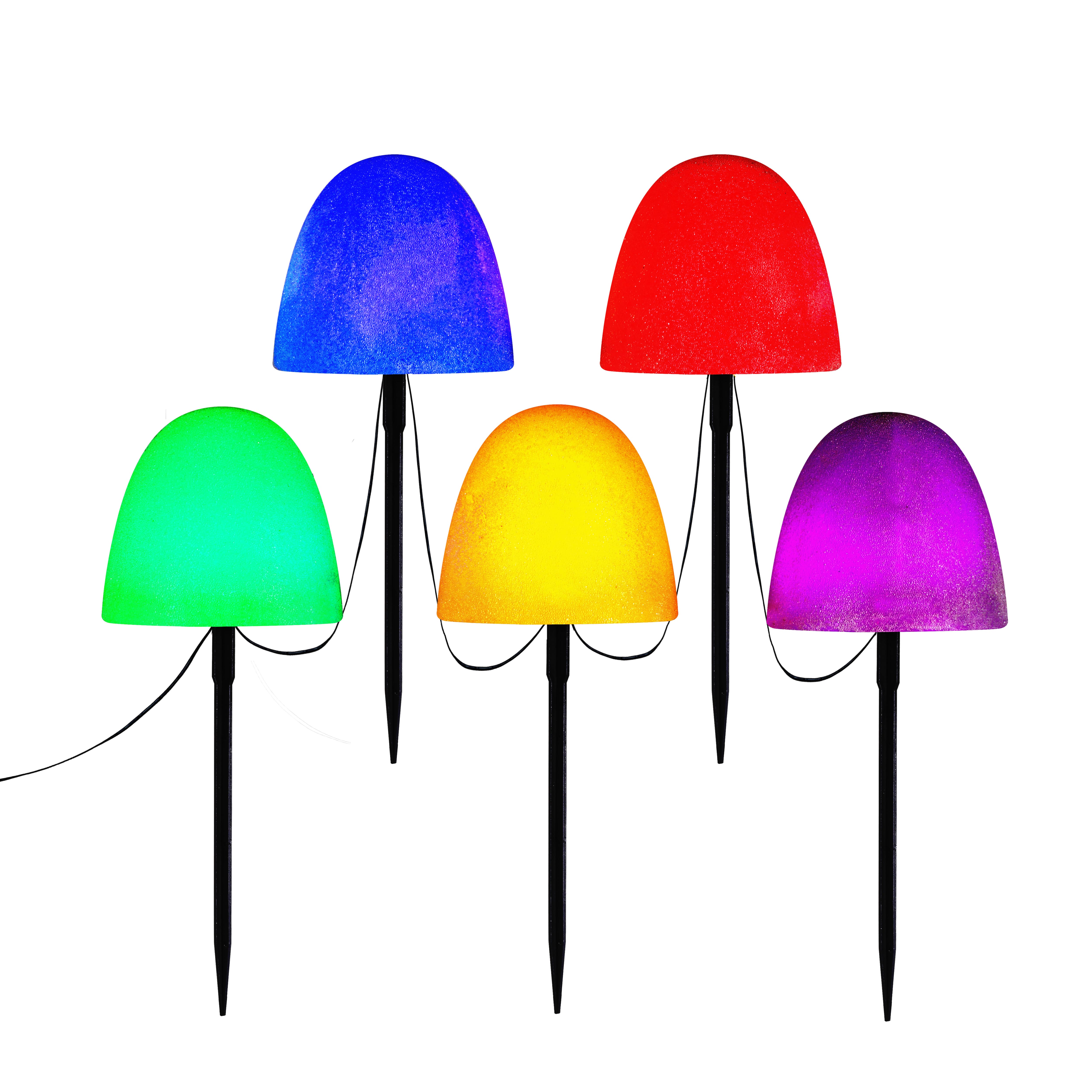 Mr. Christmas Multicolor Gumdrop Pathway Lights Set
