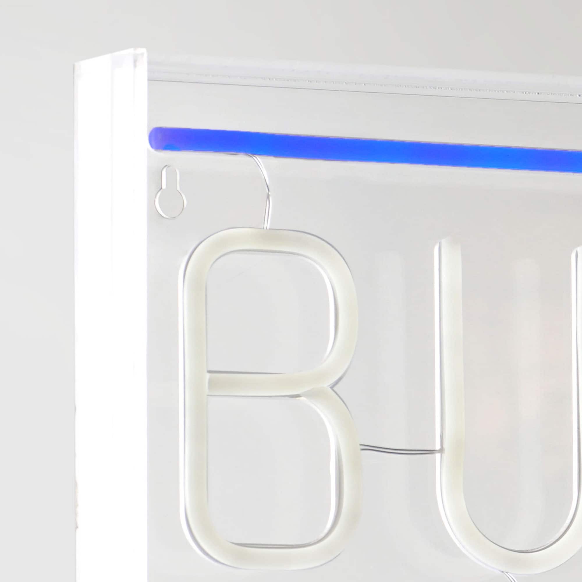 American Art Décor™ 20" Licensed Ford Built Tough Acrylic LED Wall Décor Sign