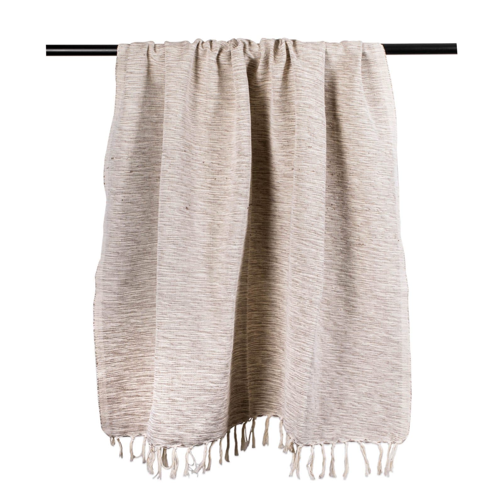 DII&#xAE; Brown Variegated Throw