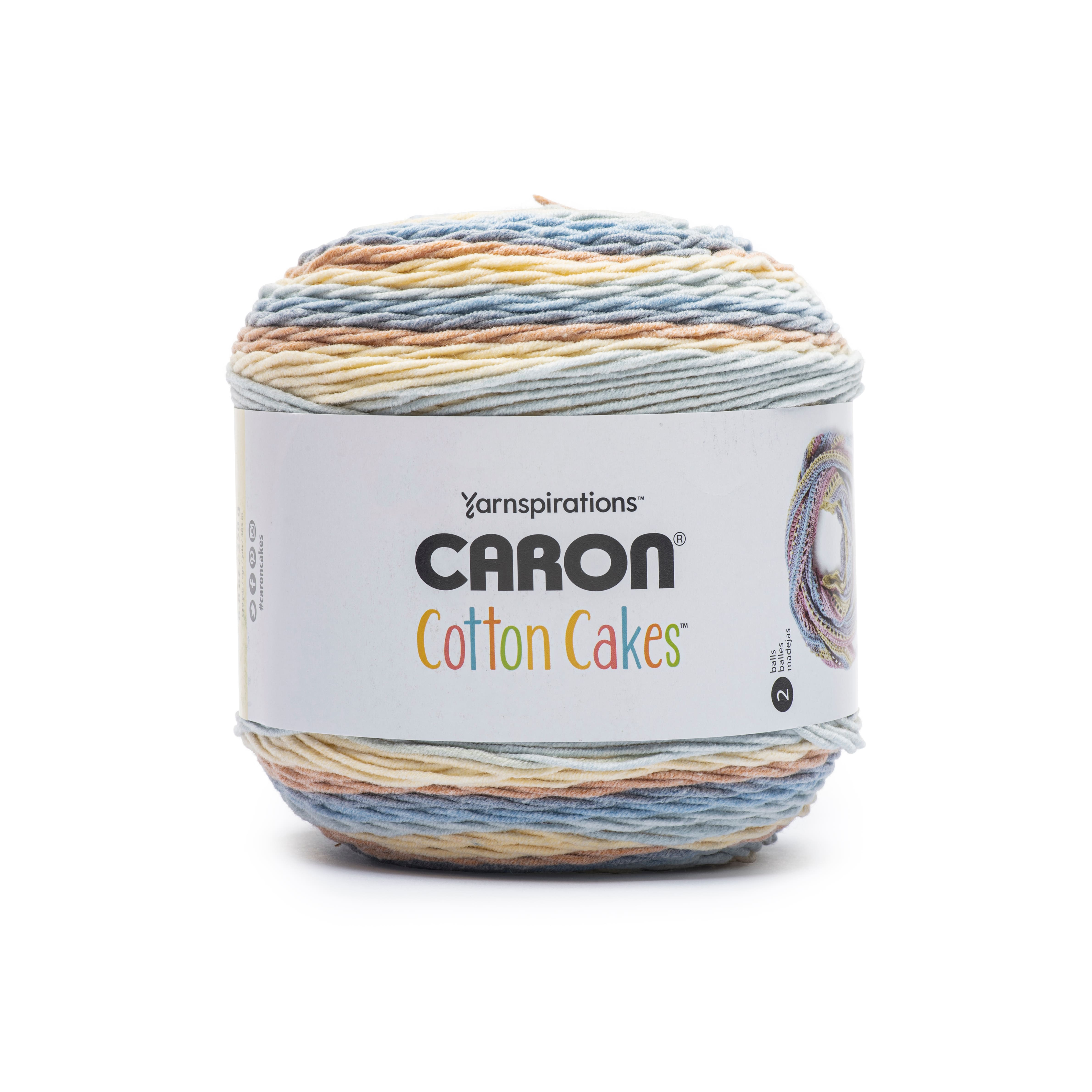 Caron Cakes, Lime Twist, 7.1 Ounces/200 G Yarn