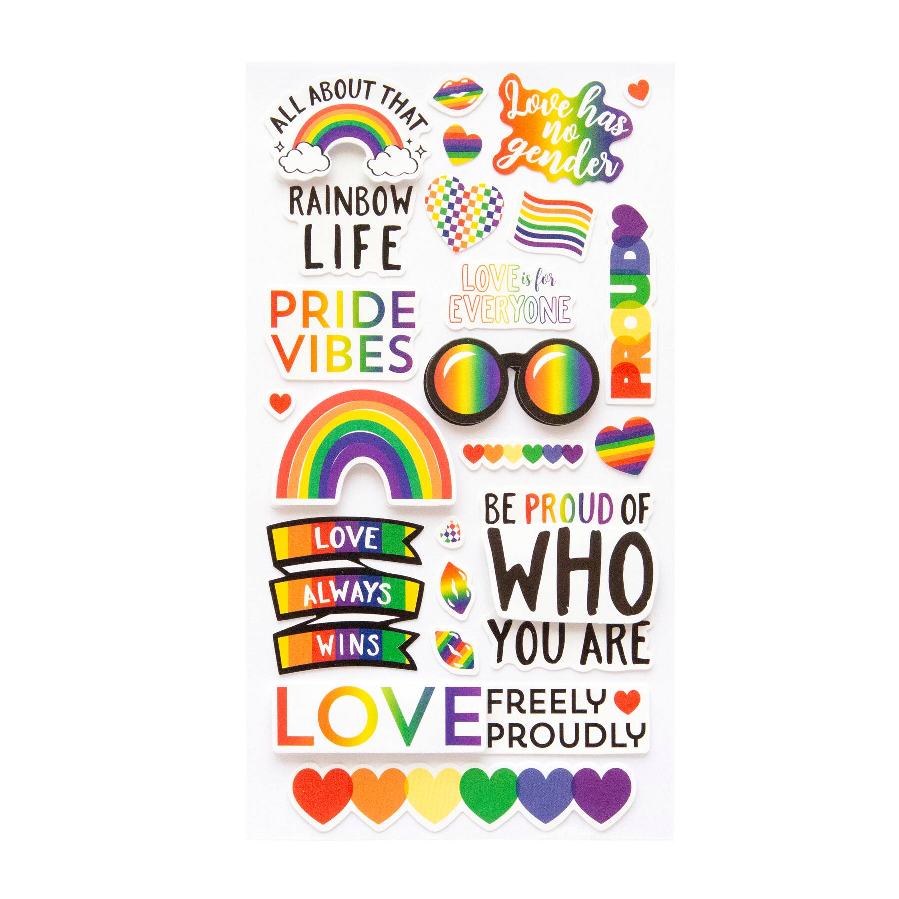 Pride Family Dimensional Stickers by Recollections™