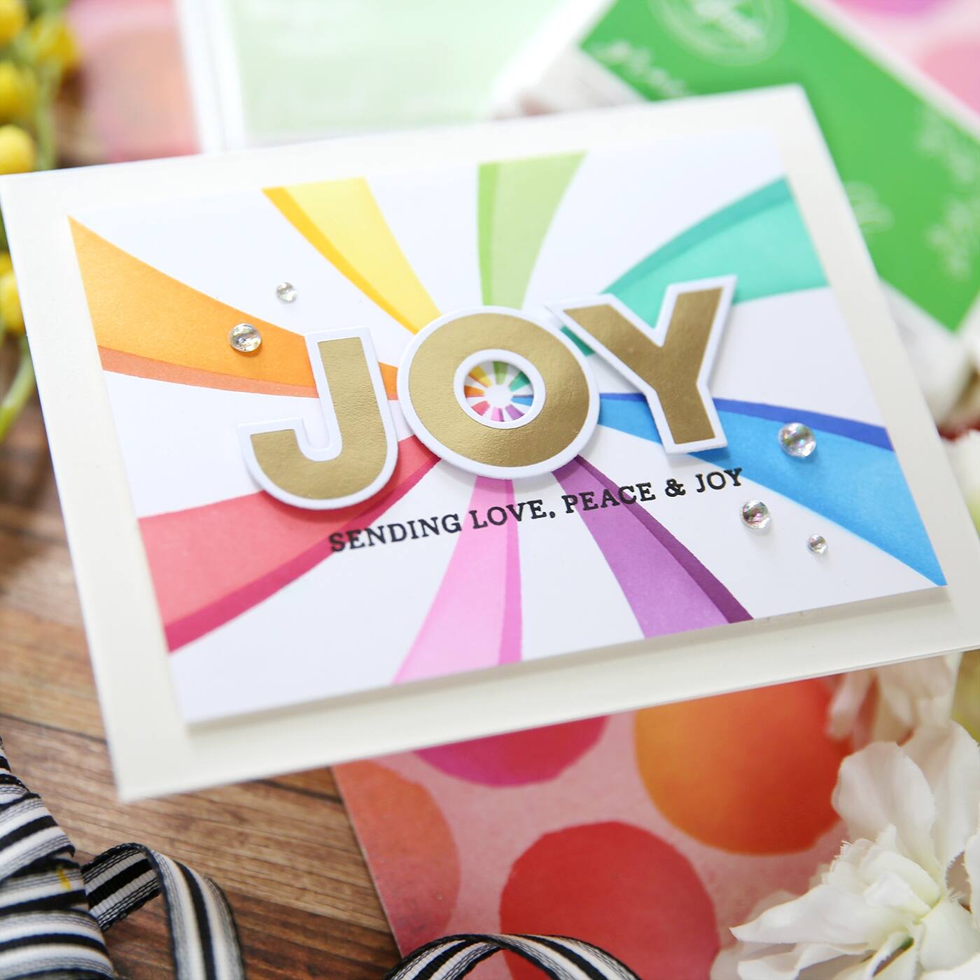 Pinkfresh Studio Joy Hot Foil Plate