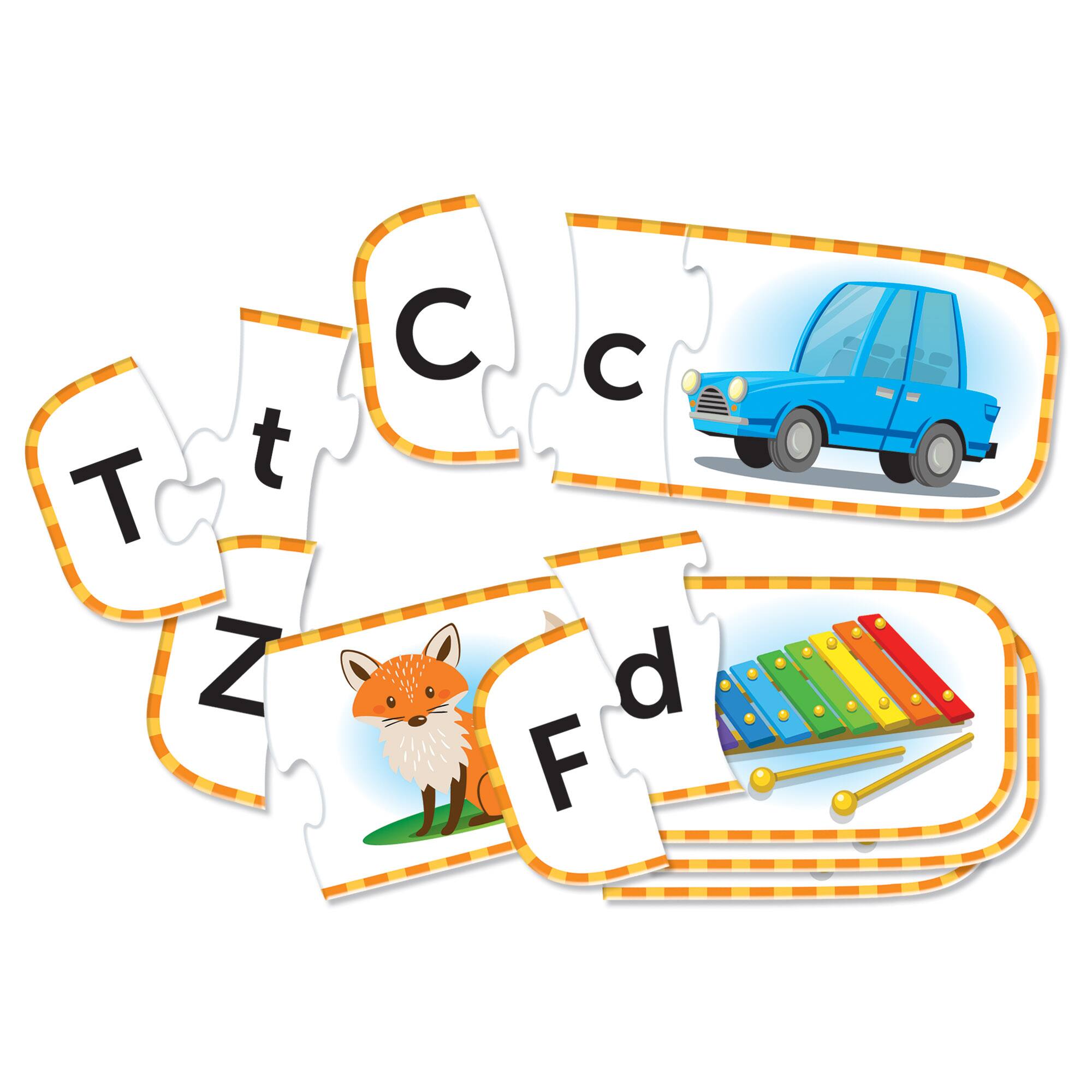 Learning Resources Upper 'n Lowercase Alphabet Puzzle Cards